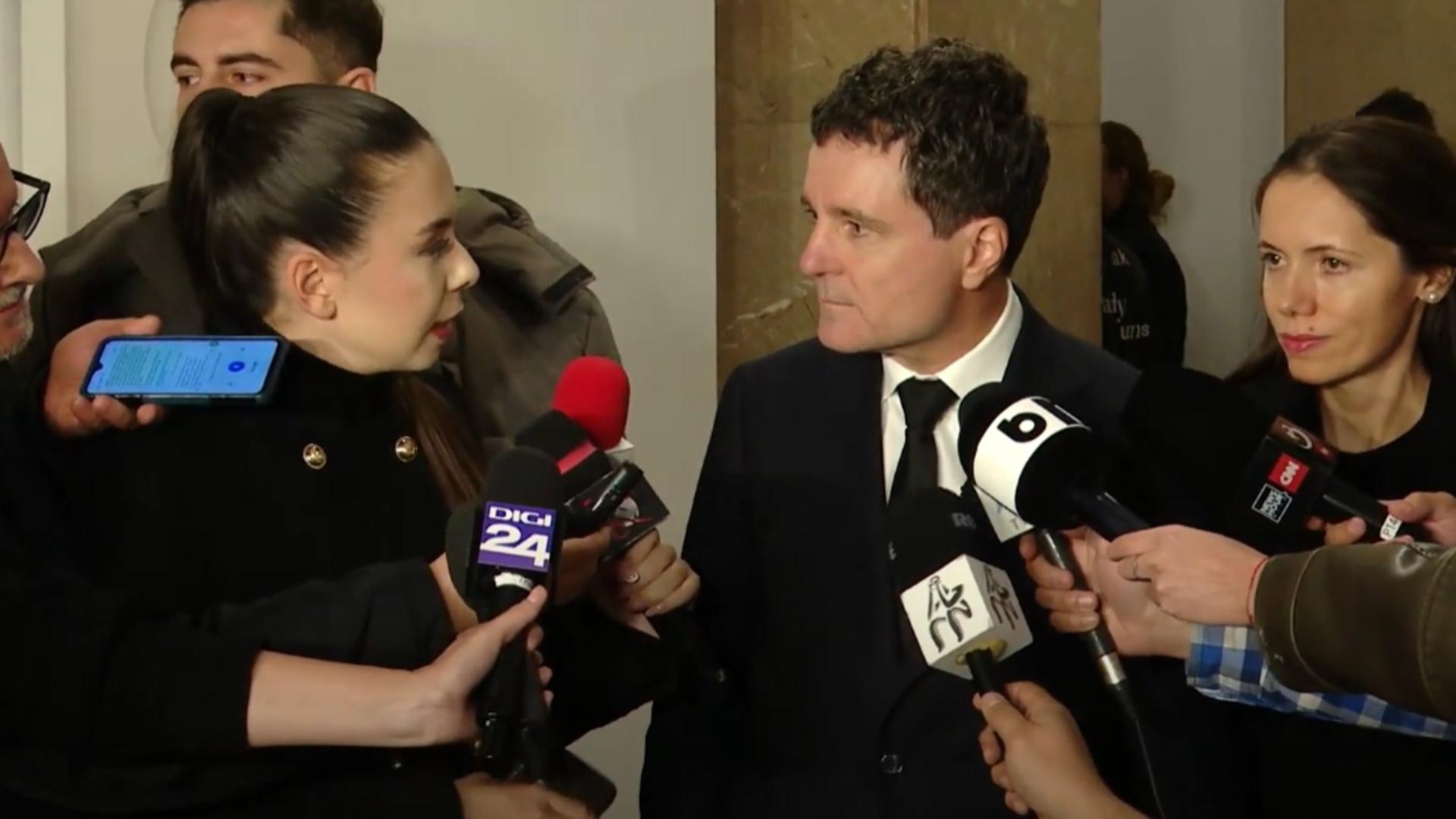 Nicușor Dan evită întrebările incomode de la Realitatea Plus. Foto/Realitatea