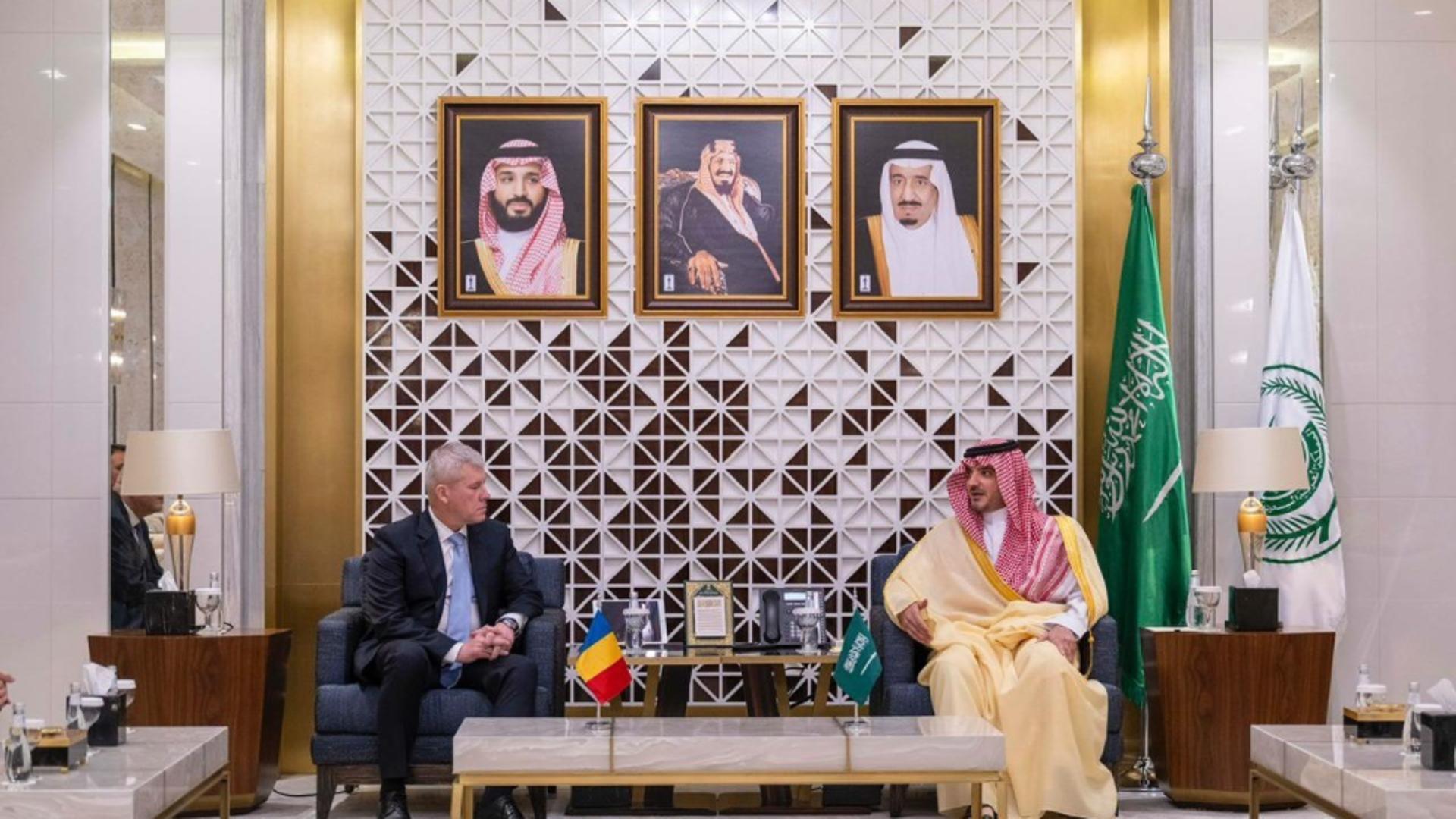Cătălin Predoiu, întrevedere cu Alteța Sa Regală Prințul Abdulaziz bin Saud bin Nayef bin Abdulaziz Al Saud