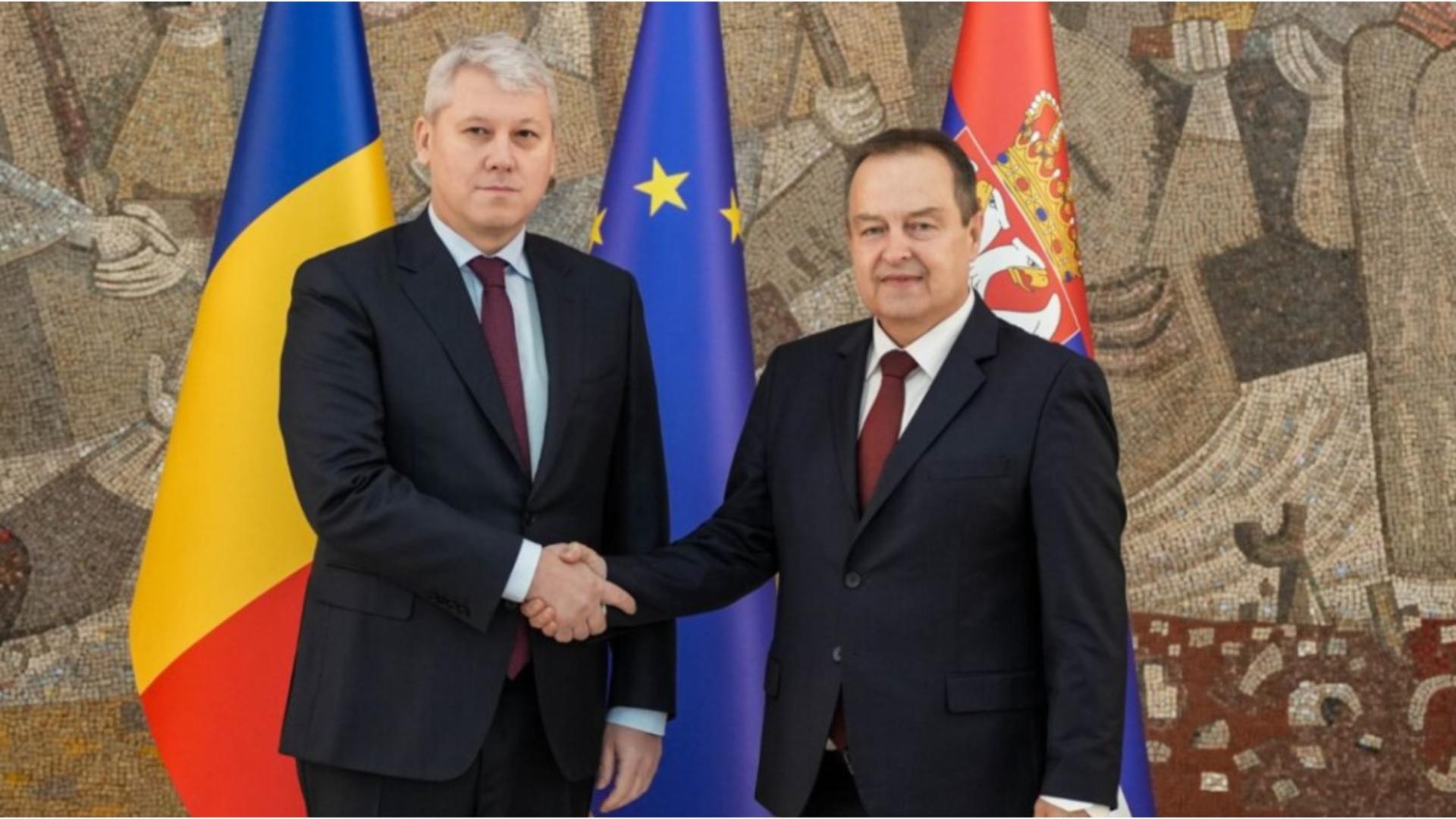  Cătălin Predoiu, întâlnire cu ministrul de Interne al Serbiei