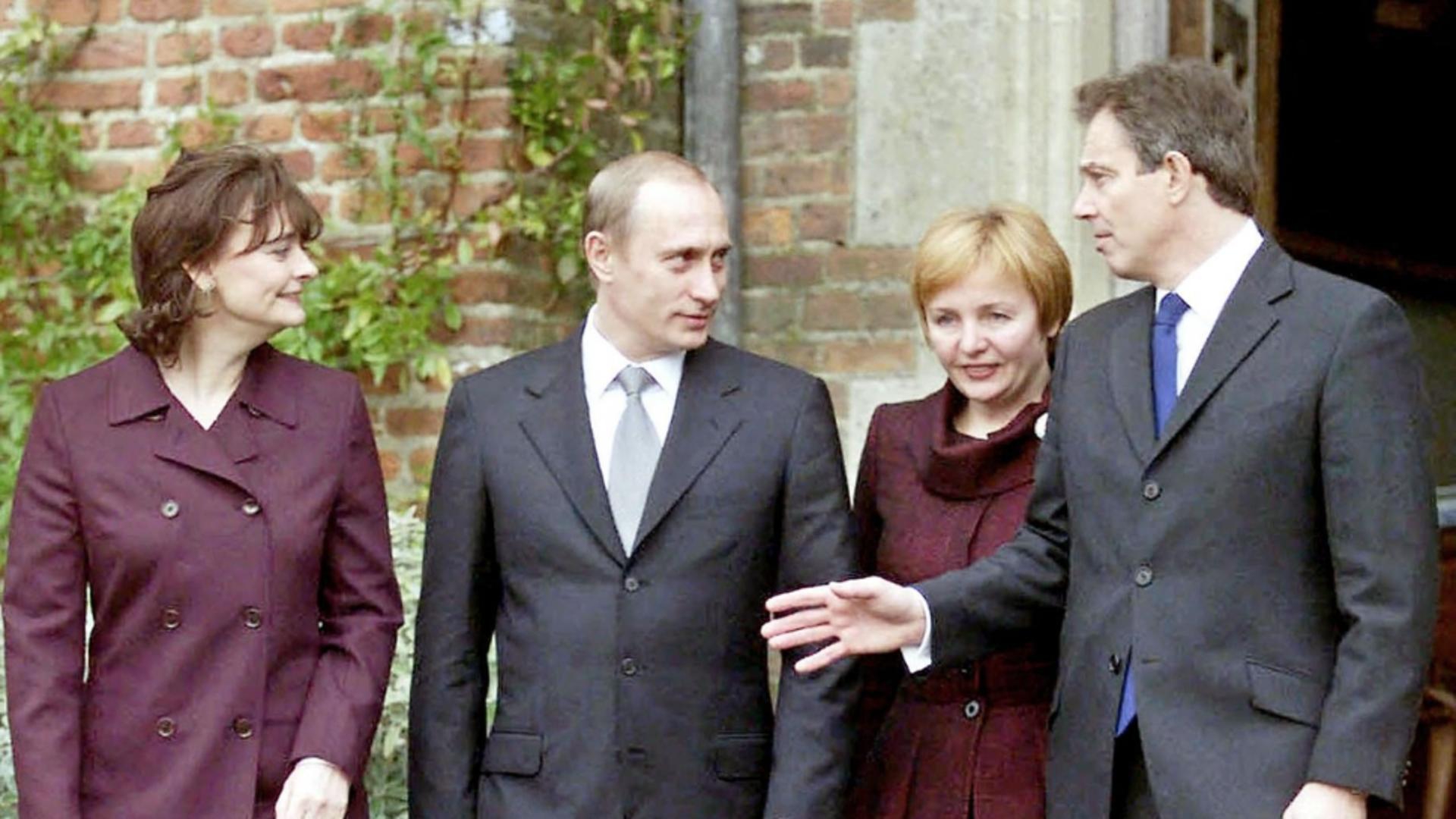 Putin s-a referit la vizita făcută în UK în 2001 (Profimedia)