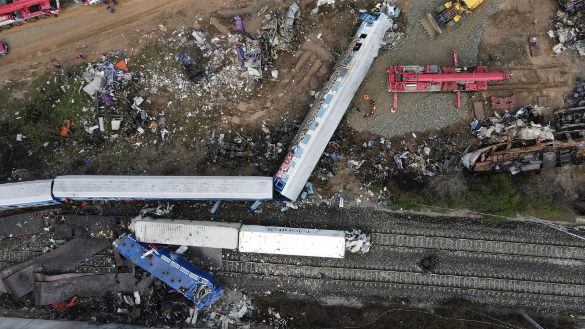 Grecia se pregătește de procesul tragediei feroviare din Larissa soldat cu 57 de morți: 250 de avocați / Foto: Profi Media