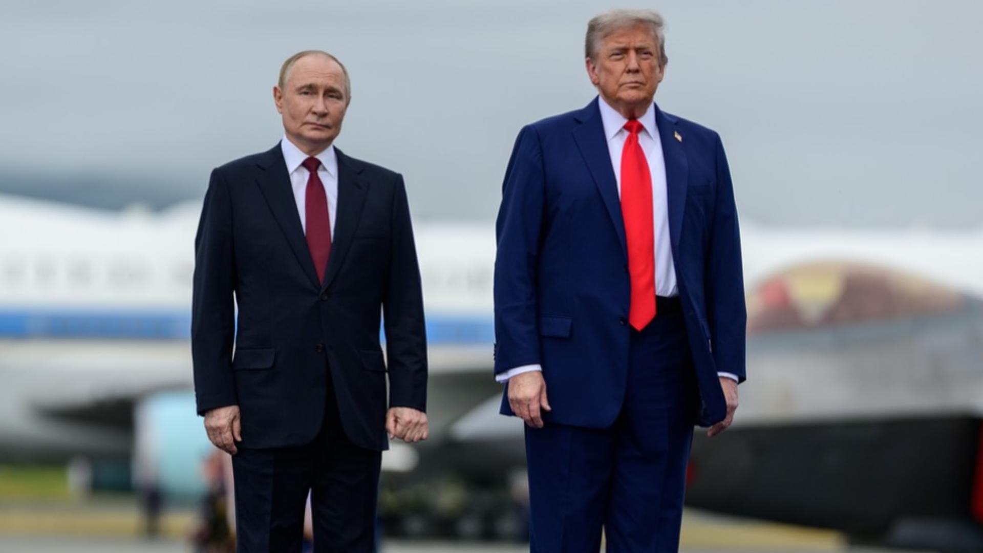 Donald Trump și Vladimir Putin. Foto: Profimedia