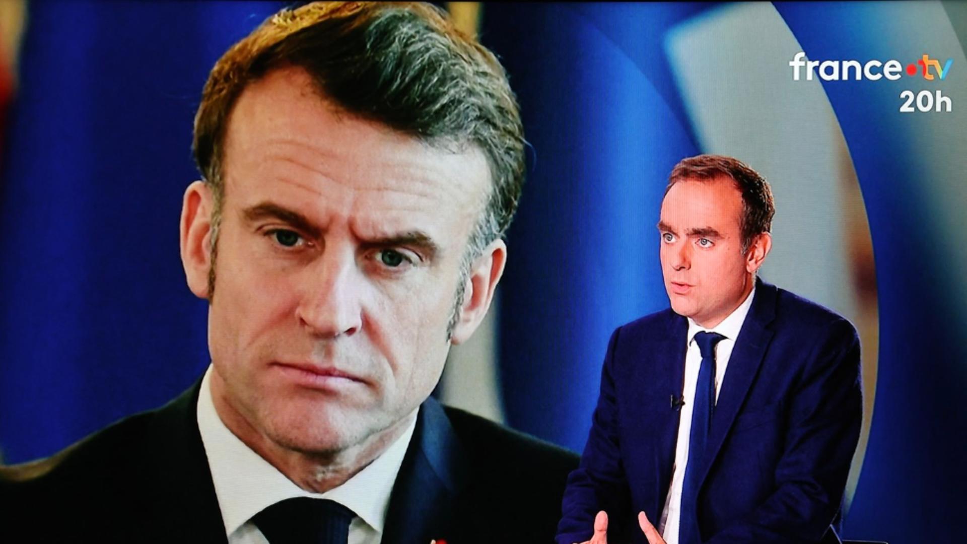Reconfirmarea lui Lecornu unește stânga și dreapta împotriva lui Macron. Amenințări cu moțiunea de cenzură/ Foto: Profimedia