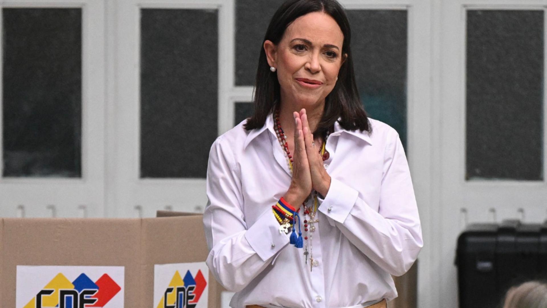 Maria Corina Machado. Foto: Profimedia