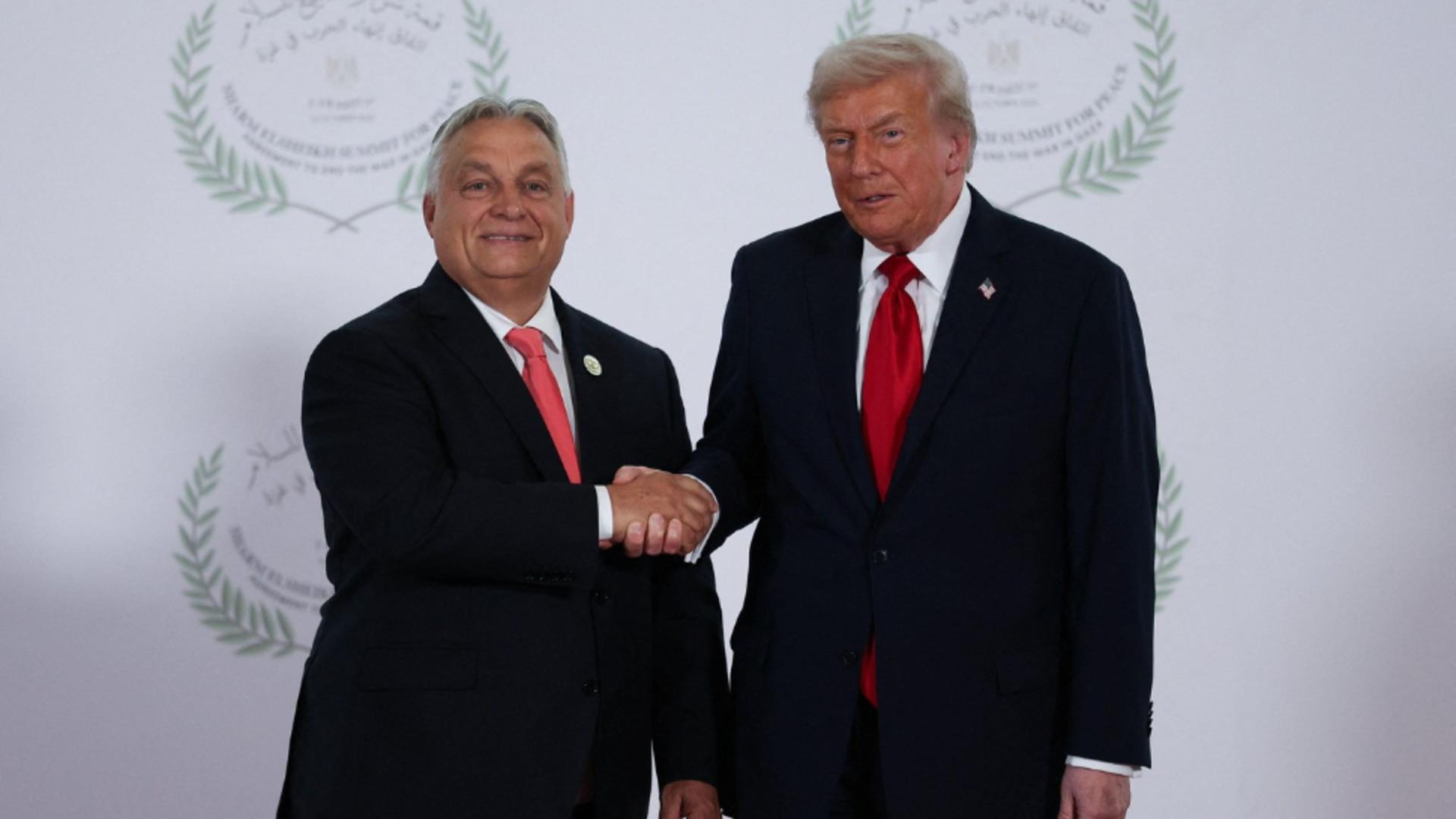 Viktor Orban și Donald Trump