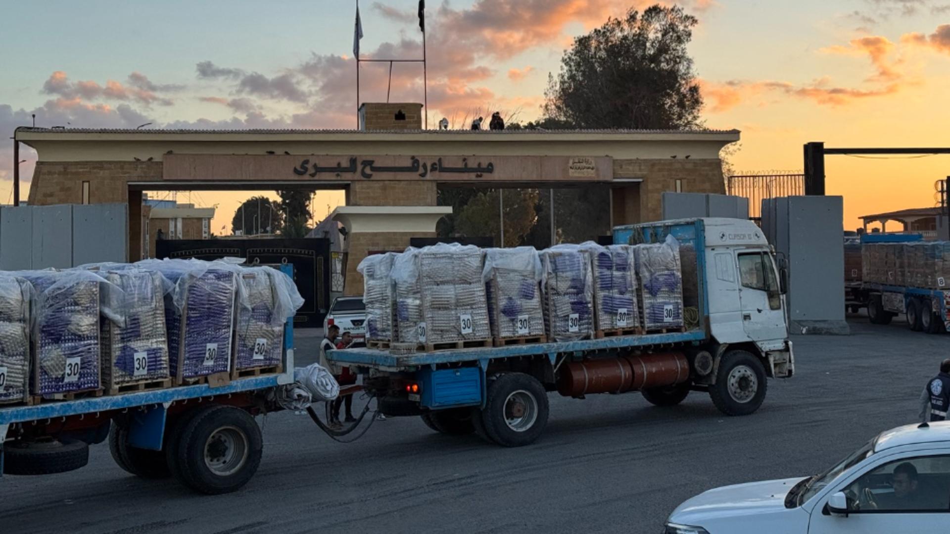 Israelul anunță că redeschide punctul de trecere Rafah pentru a permite intrarea ajutoarelor umanitare