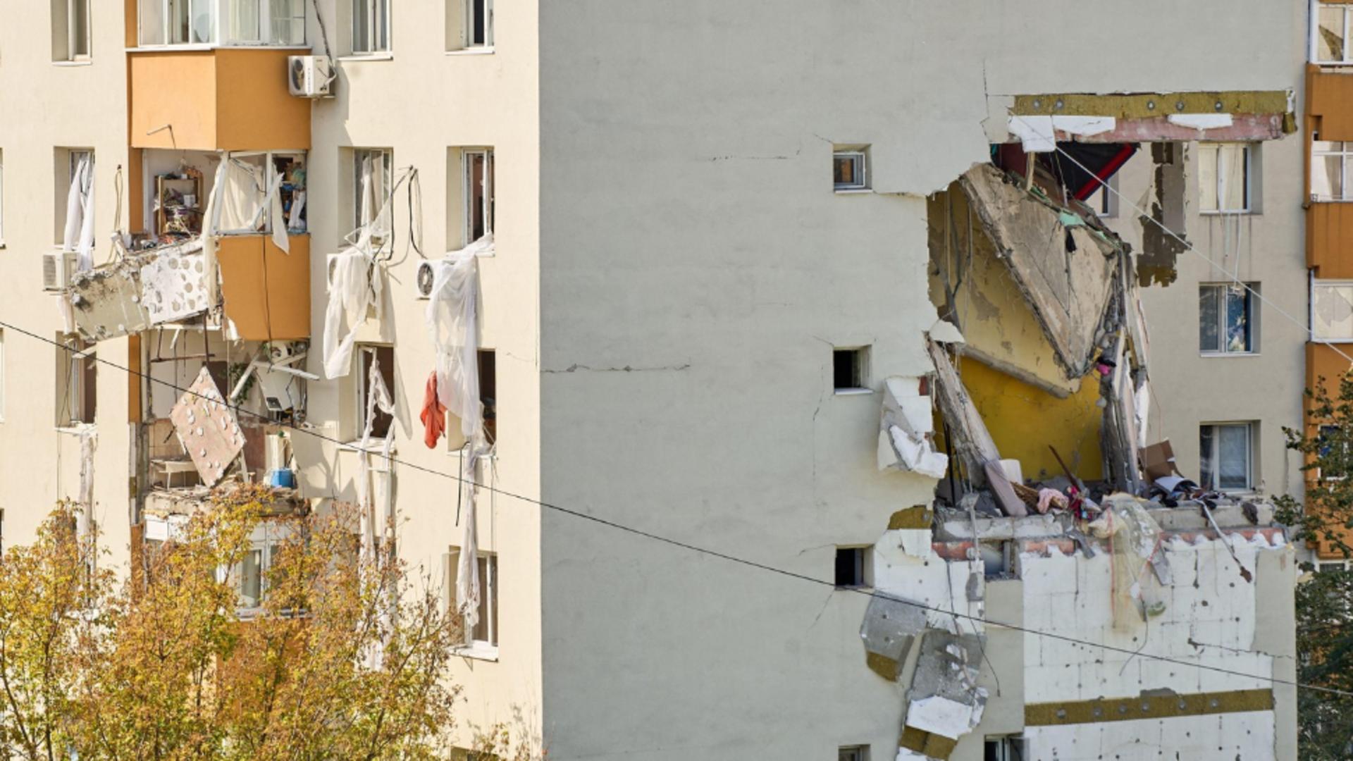 Explozia din Rahova. Foto: Profimedia