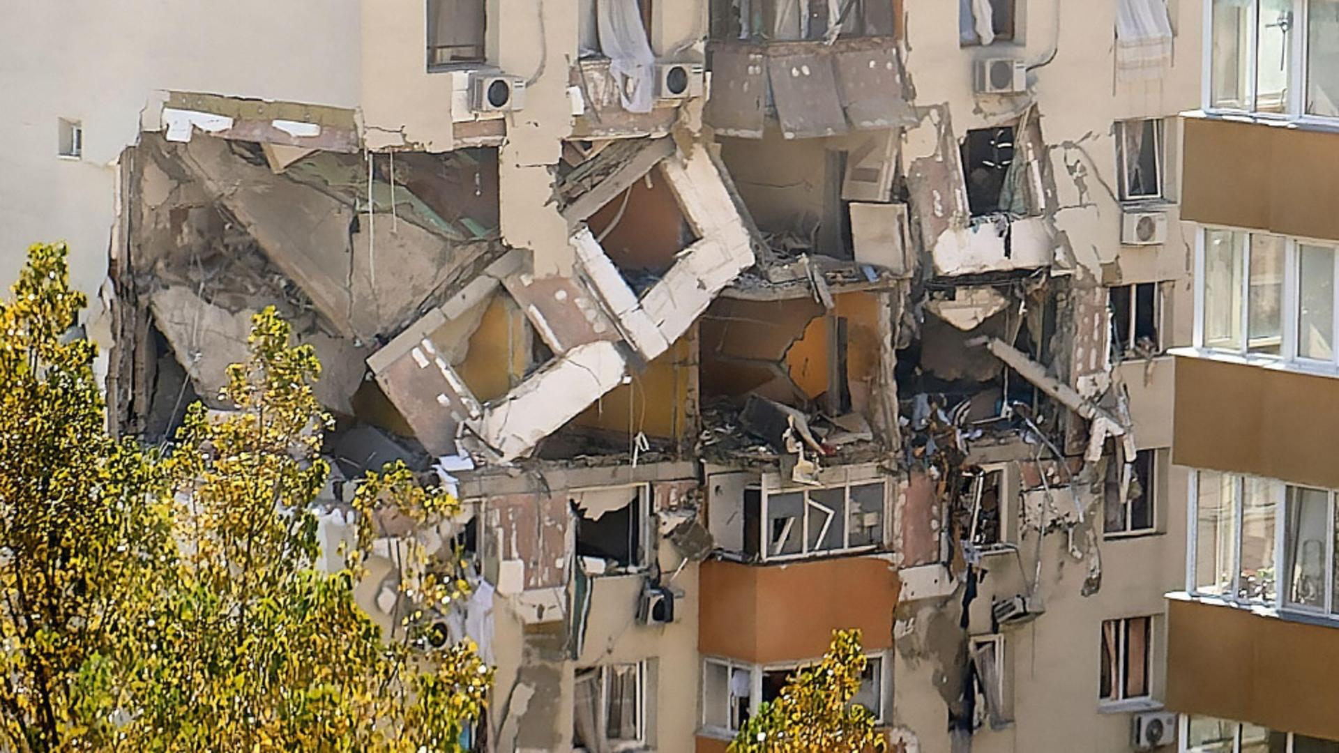 Explozia din Rahova. Foto: Profimedia