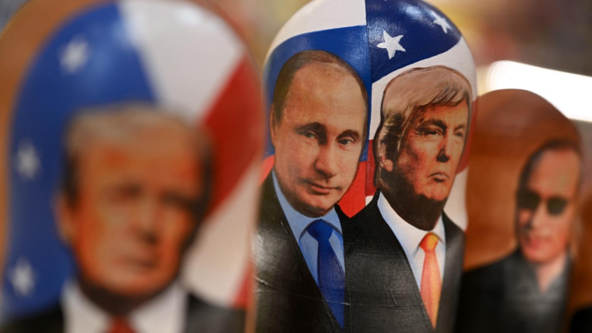 Donald Trump și Vladimir Putin. Foto: Profimedia