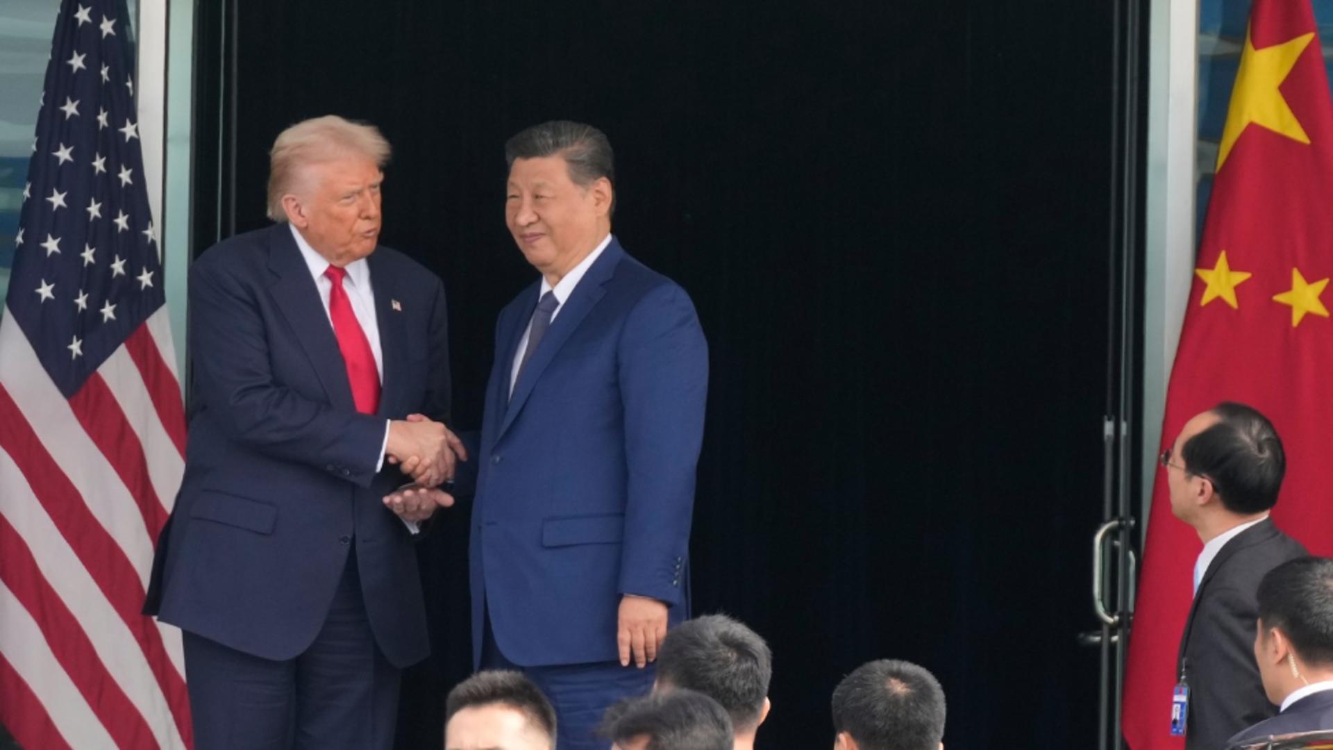 Întâlnire istorică între Donald Trump șii Xi Jinping (Profimedia)