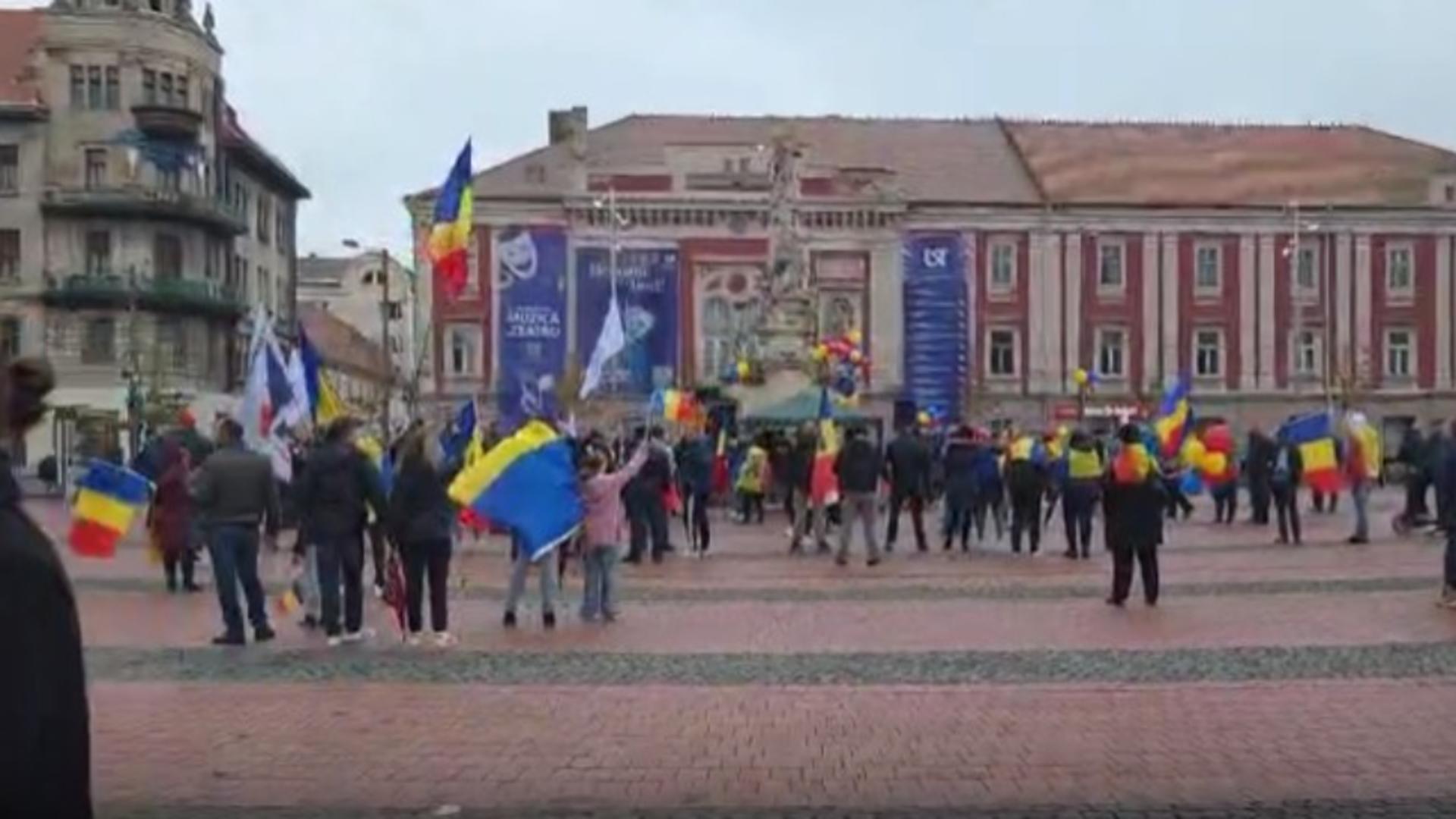 Proteste la Timișoara