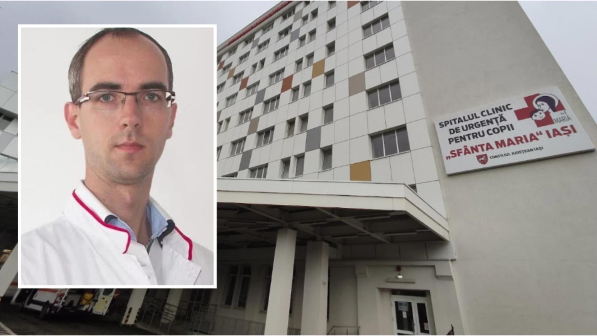 Noul manager al Spitalului de Copii din Iași promite aplicarea măsurilor pentru siguranța pacienților