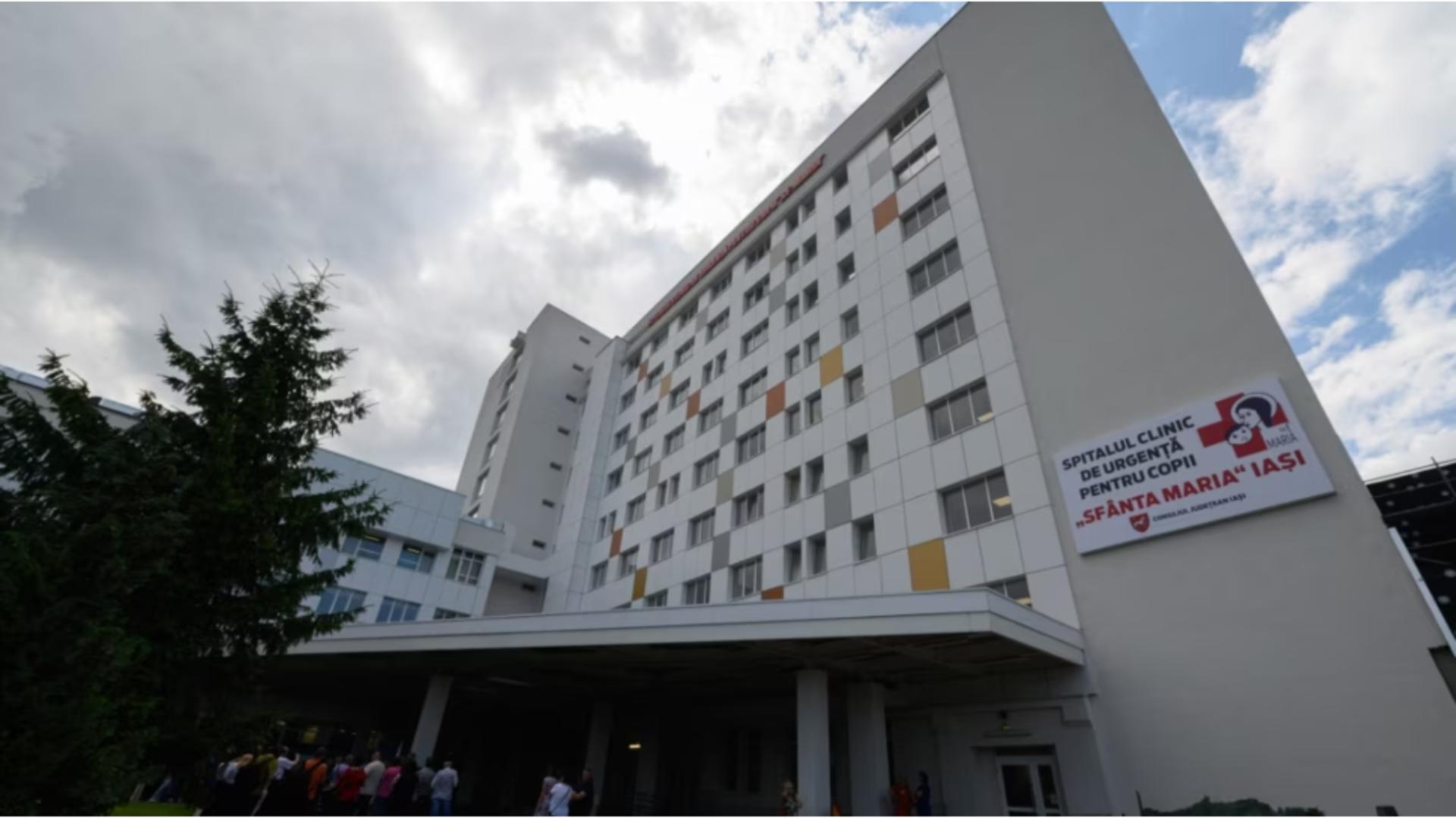 Noi sancțiuni la spitalul de copii ”Sfânta Maria” din Iași. FOTO: Facebook