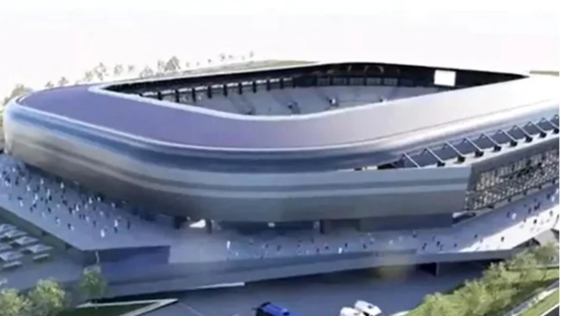 Stadion de lux în apropiere de București
