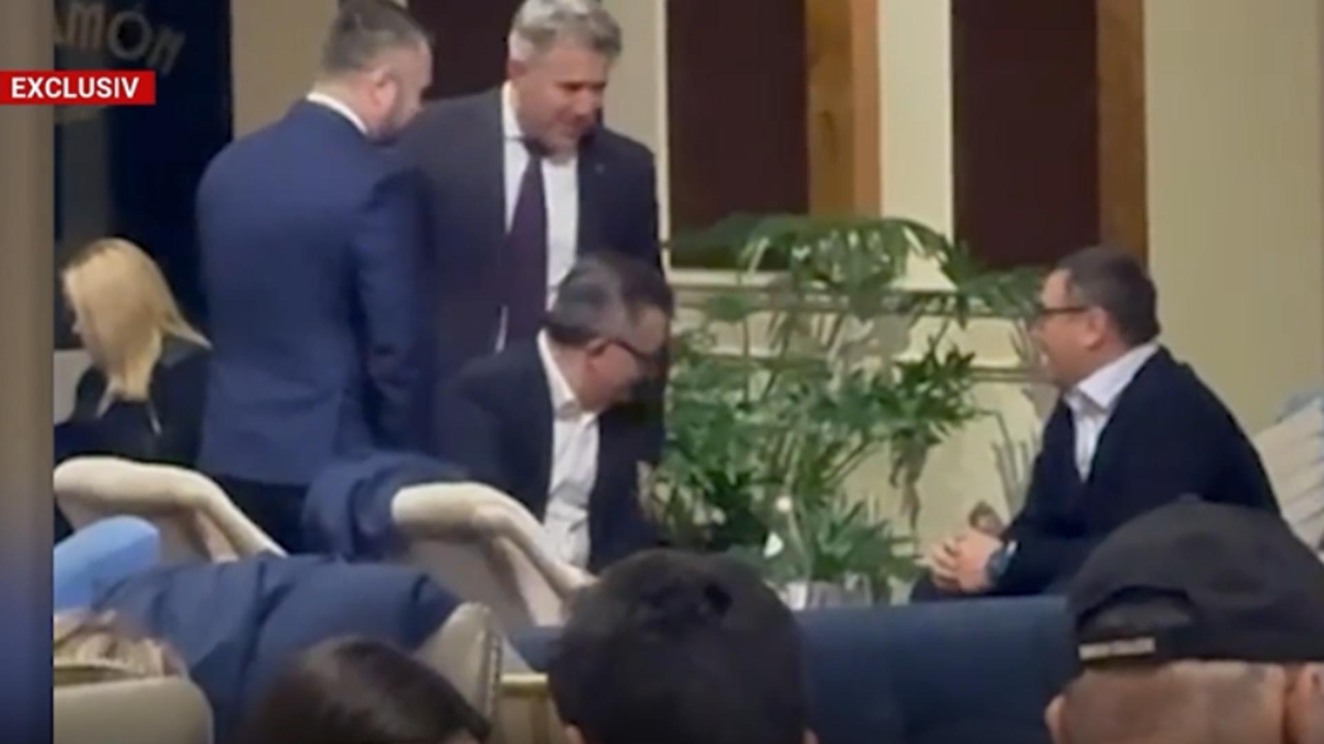 Florin-Lazar Vlădică împreună cu Victor Ponta