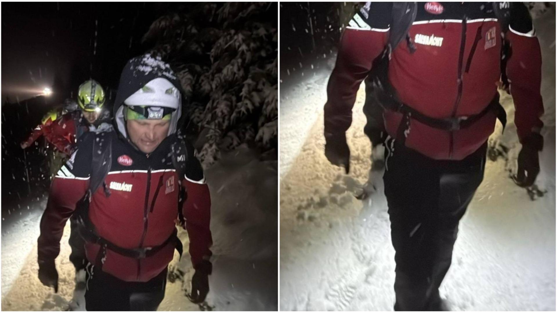 Intervenție dificilă în Munții Bucegi