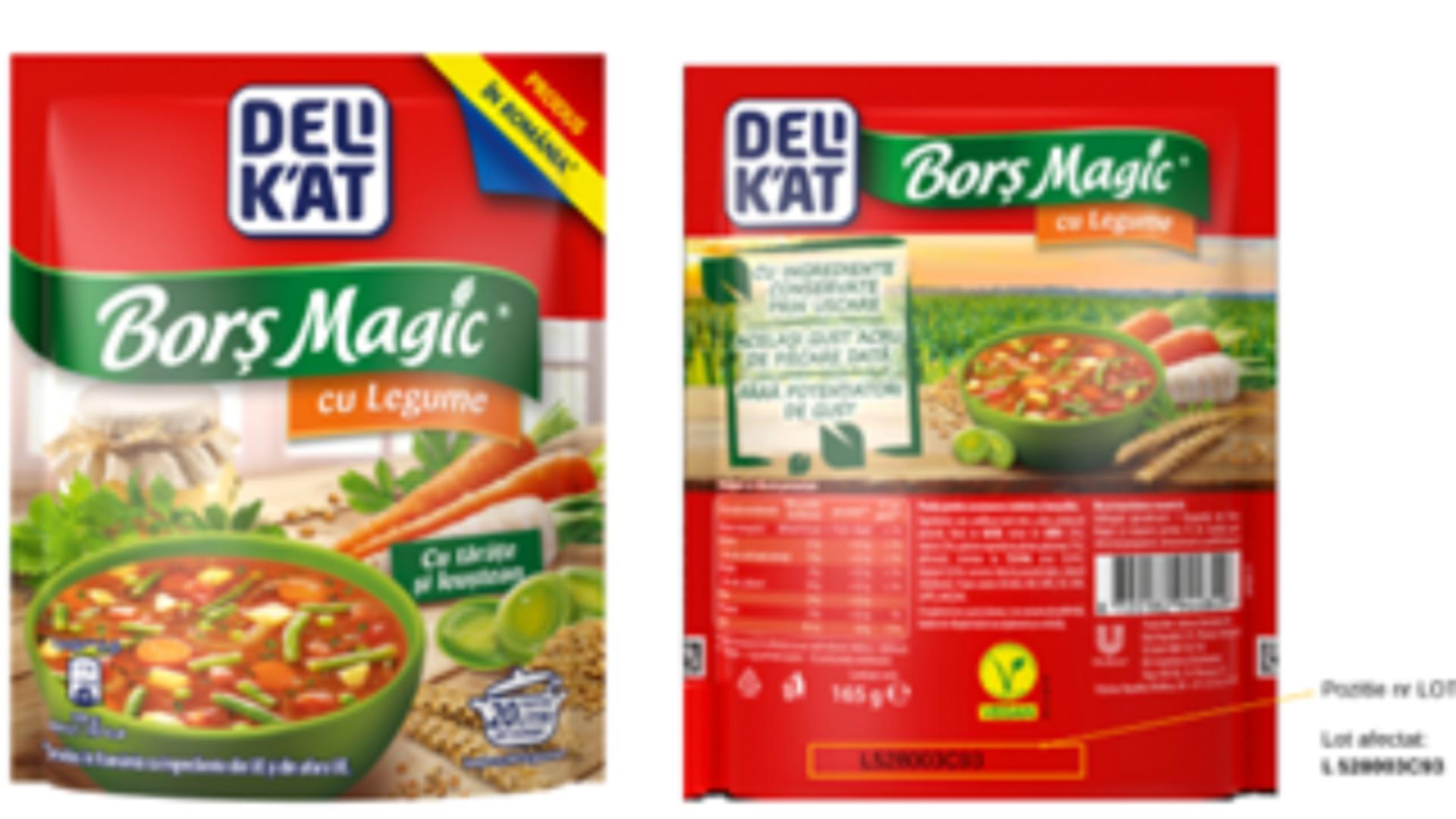 Atenție consumatori! Unilever retrage de pe piață unele produse Knorr și Delikat: risc de contaminare/ Captură foto