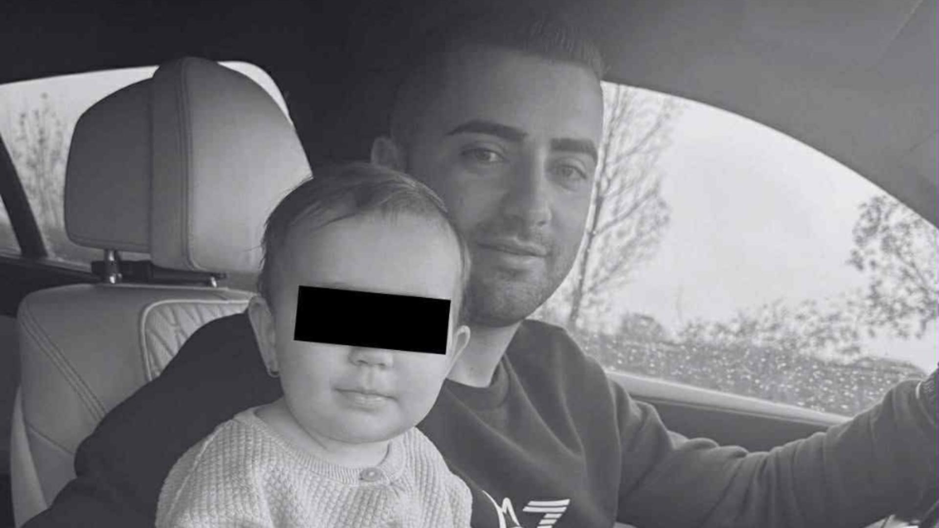 Andrei Vișoiu și fetița lui