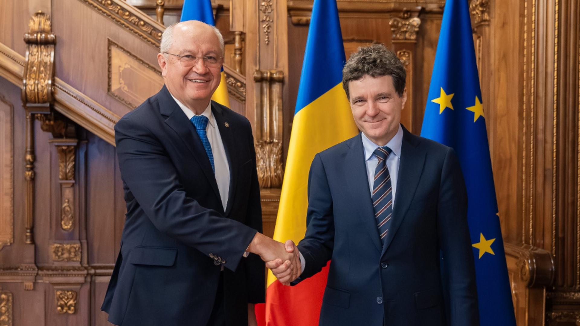 Alexandru Munteanu, în vizită oficială la Palatul Cotroceni