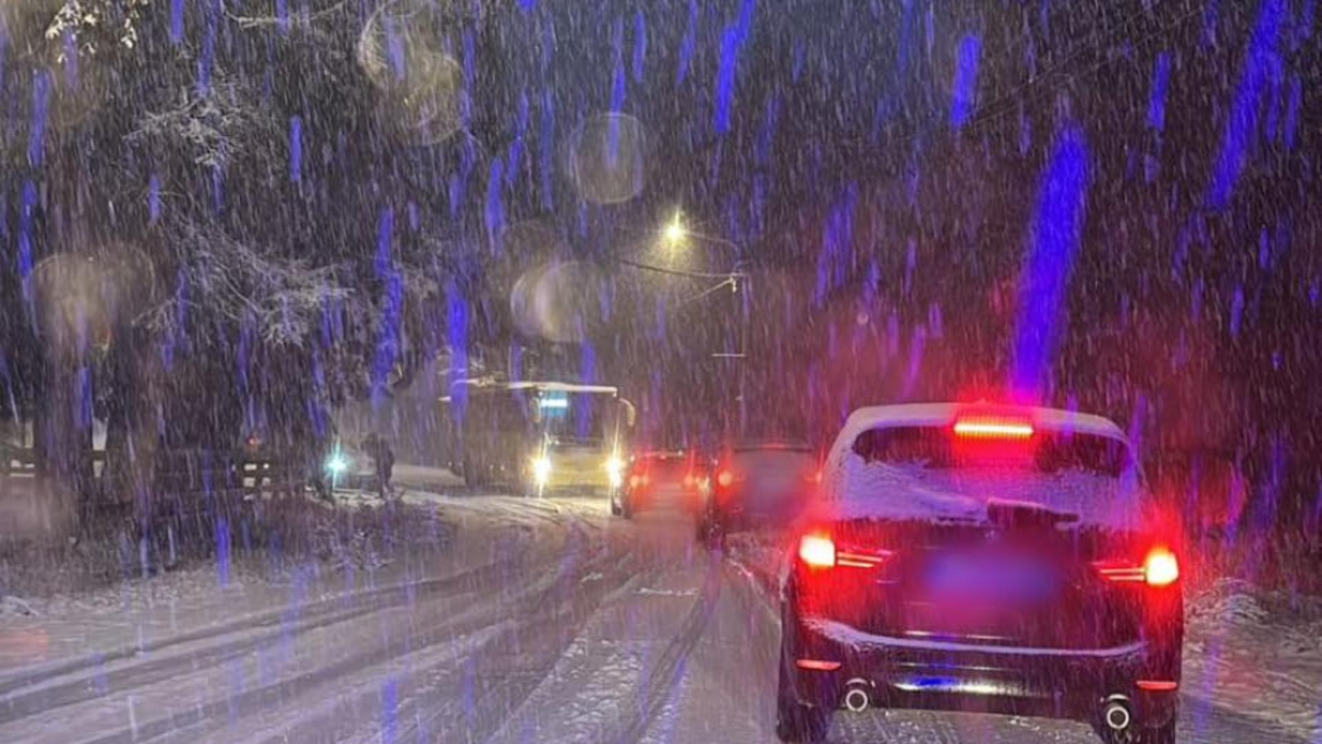 Zăpadă în România