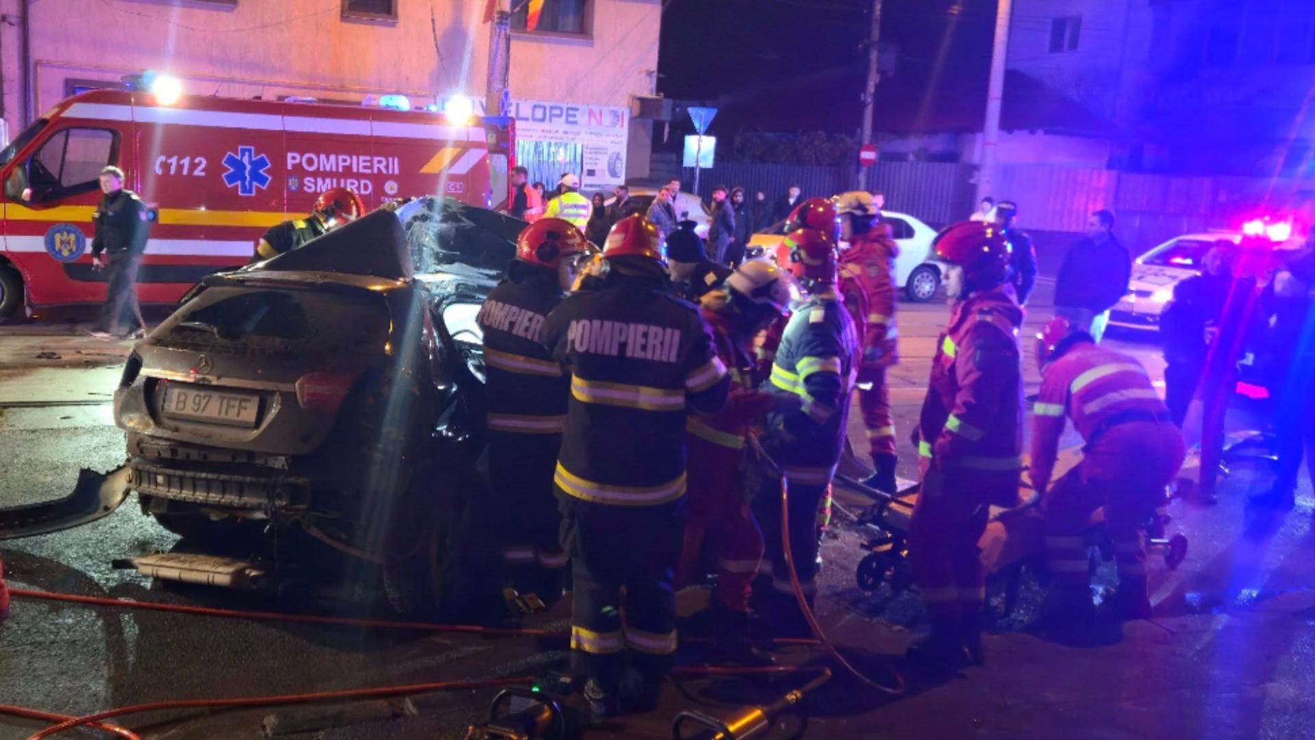 Viață curmată brusc, la doar 20 de ani, după un accident devastator pe Calea Ferentari din Capitală/ Foto: Info Trafic București și Ilfov