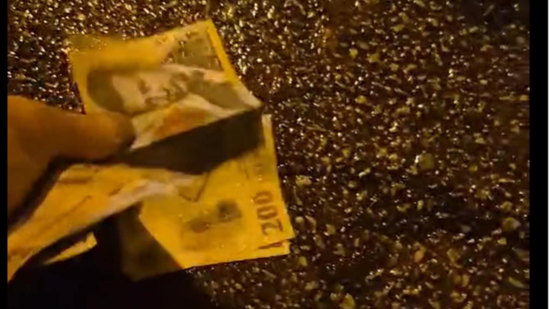 Reacția incredibilă a unui jandarm din Craiova, după ce a găsit 800 de lei pe stradă: clipul a devenit viral/ Captură video