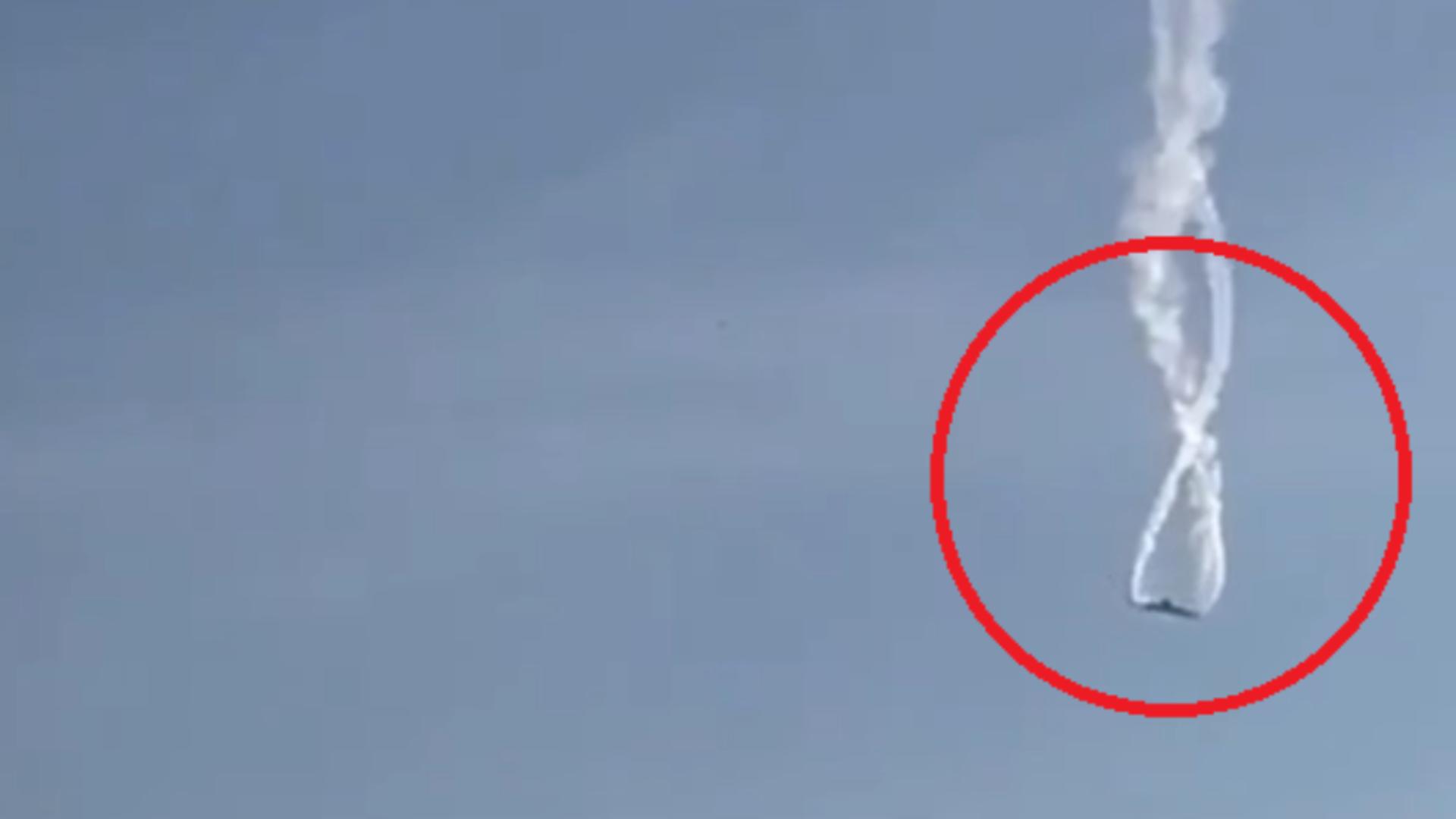 Tragedie aviatică în Caucaz: 20 de militari turci au murit în urma prăbușirii unui avion cargo / Captură video