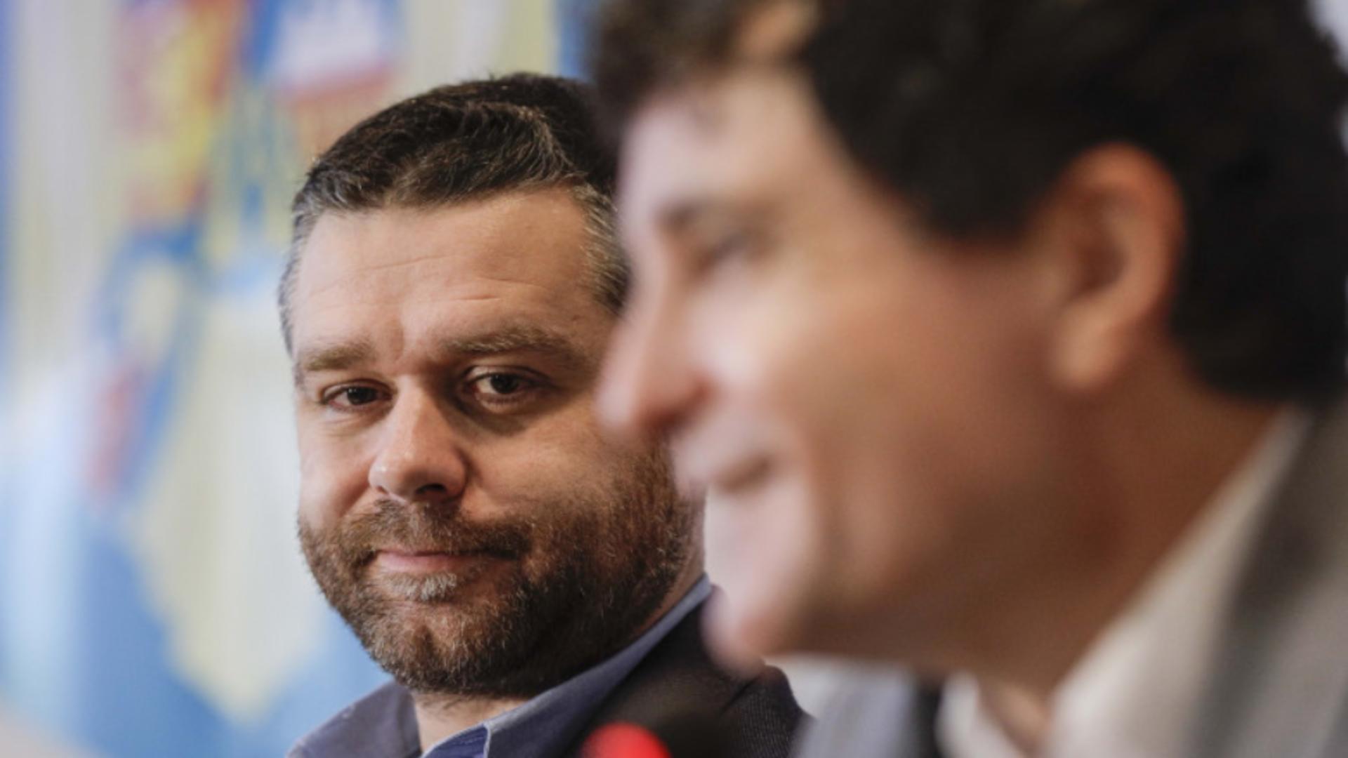 Ciprian Ciucu îl atacă pe Nicușor Dan: „Pe mine mă susține Ilie Bolojan, premierul României” (Foto: Inquam Photos / Octav Ganea)