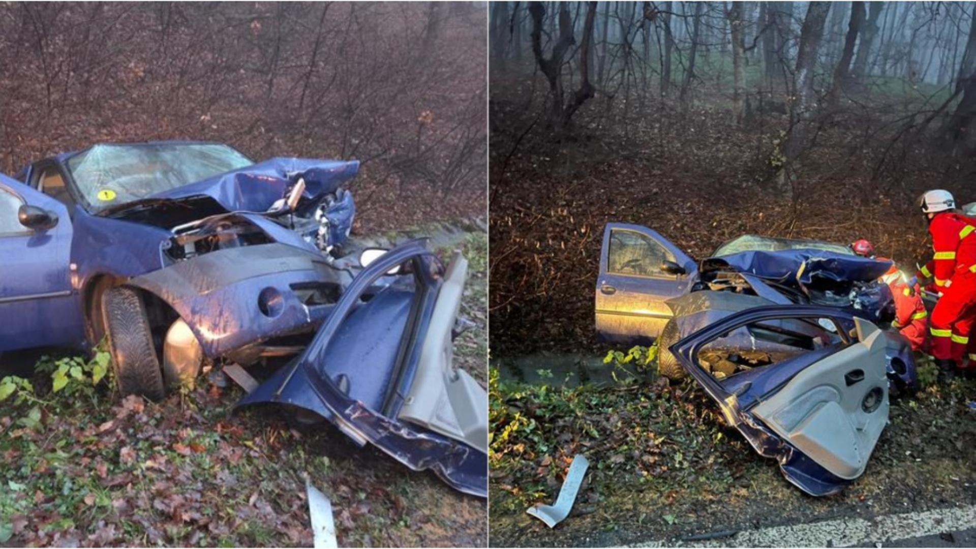 Accident rutier grav între Sibiu şi Mediaş