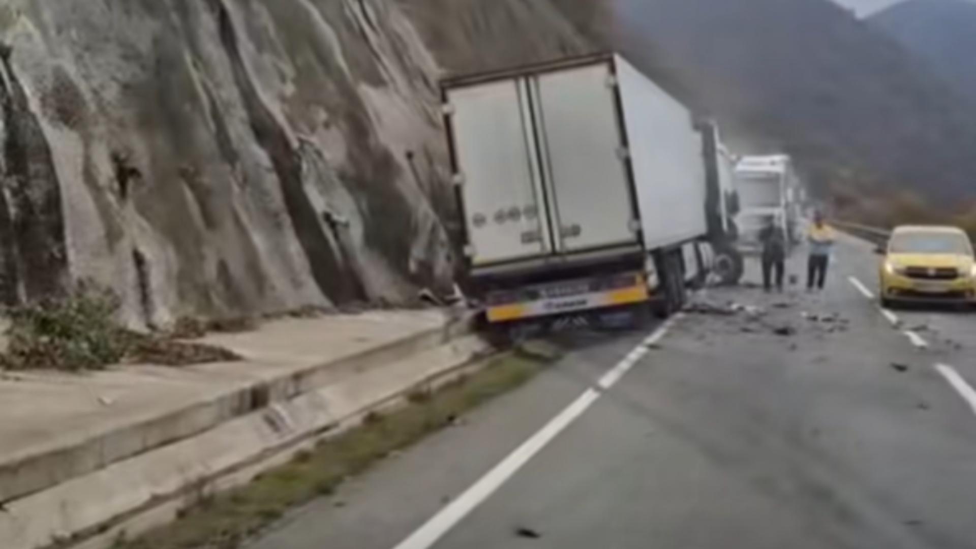 Accident grav la ieșirea din Orșova spre Severin