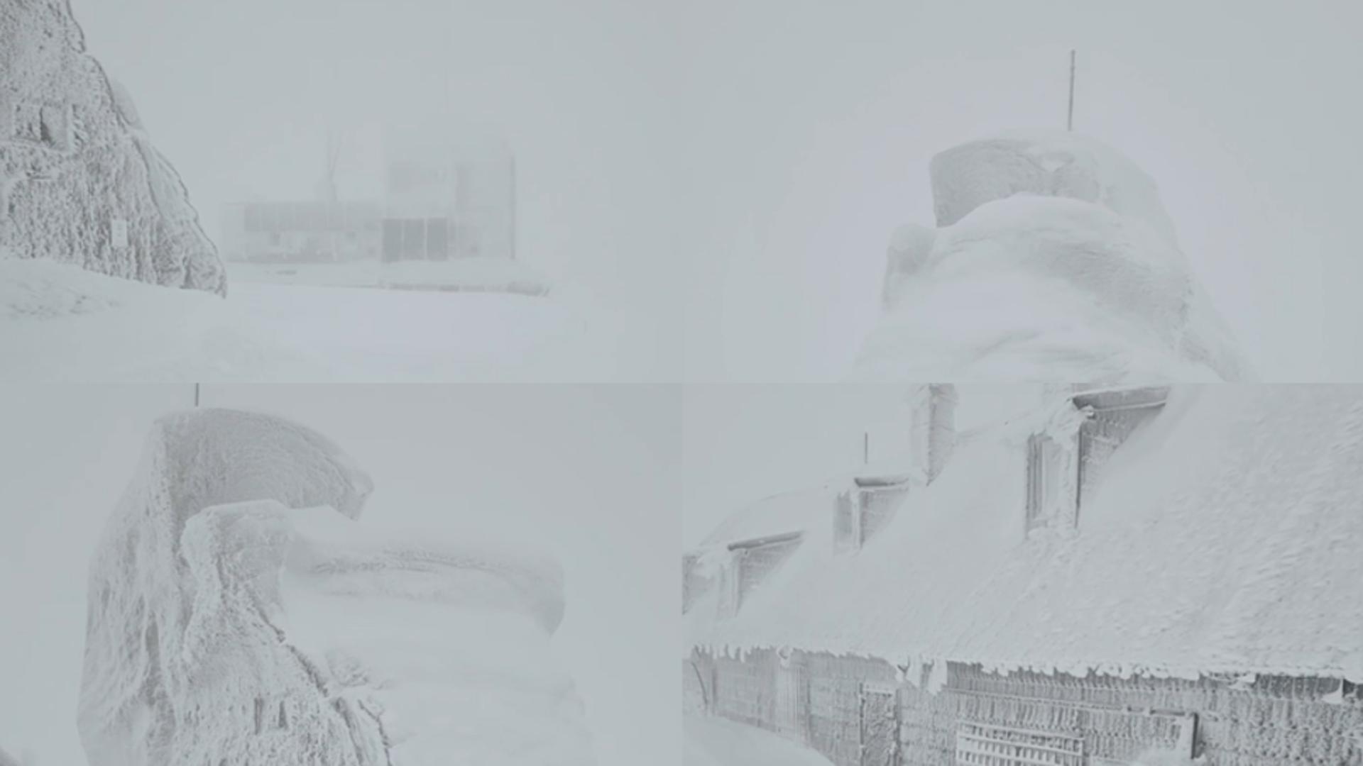 Iarna și-a intrat în drepturi