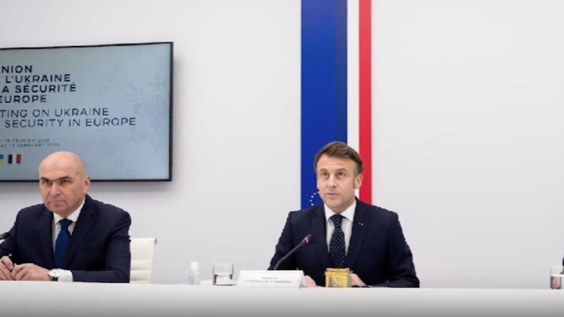 Ilie Bolojan și Macron