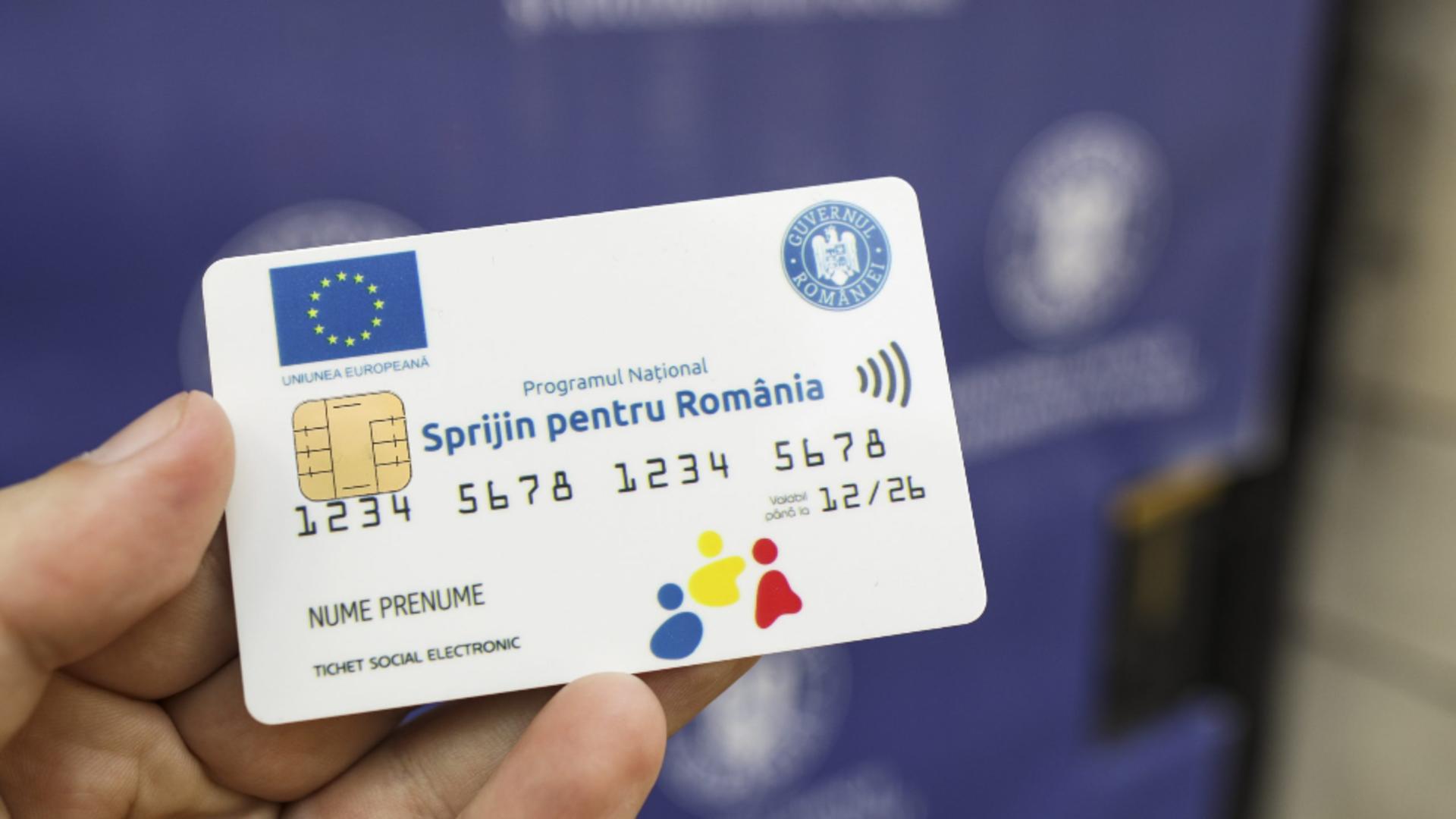 Cardurile de alimente vor fi încărcate în luna decembrie. Începând cu 2026 se propune o schimbare radicală: sprijinul va fi oferit prin echipe comunitare de servicii integrate (Inquam)