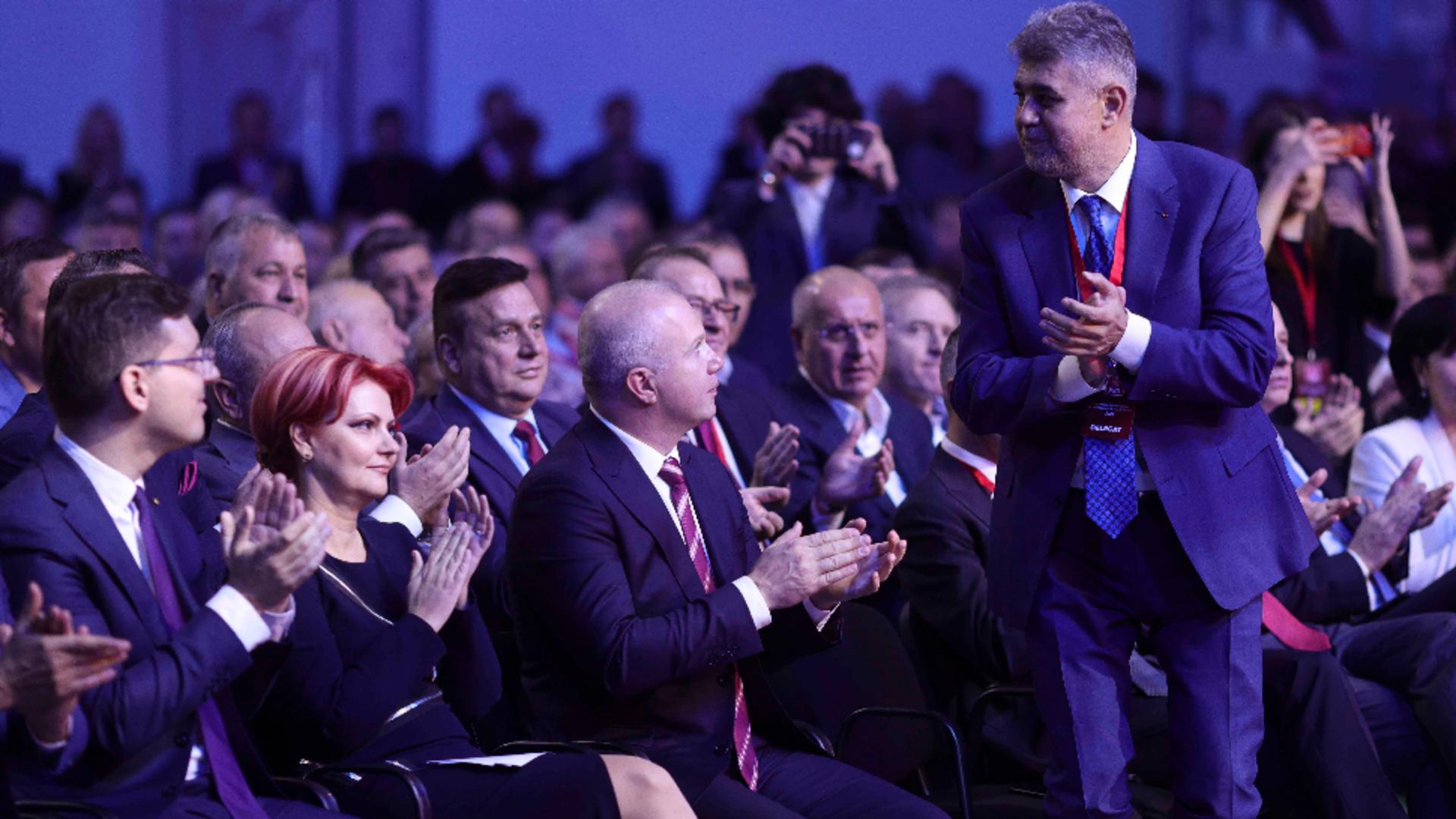 Marcel Ciolacu la congresul PSD. Foto/Inquam Photos/Octav Ganea