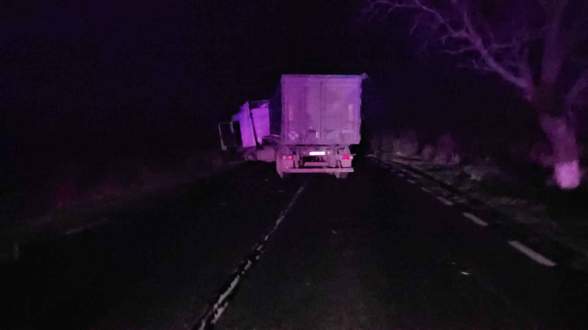 Autoturismul avea viteză mare, iar carosabilul era umed (sursă: Seepress)