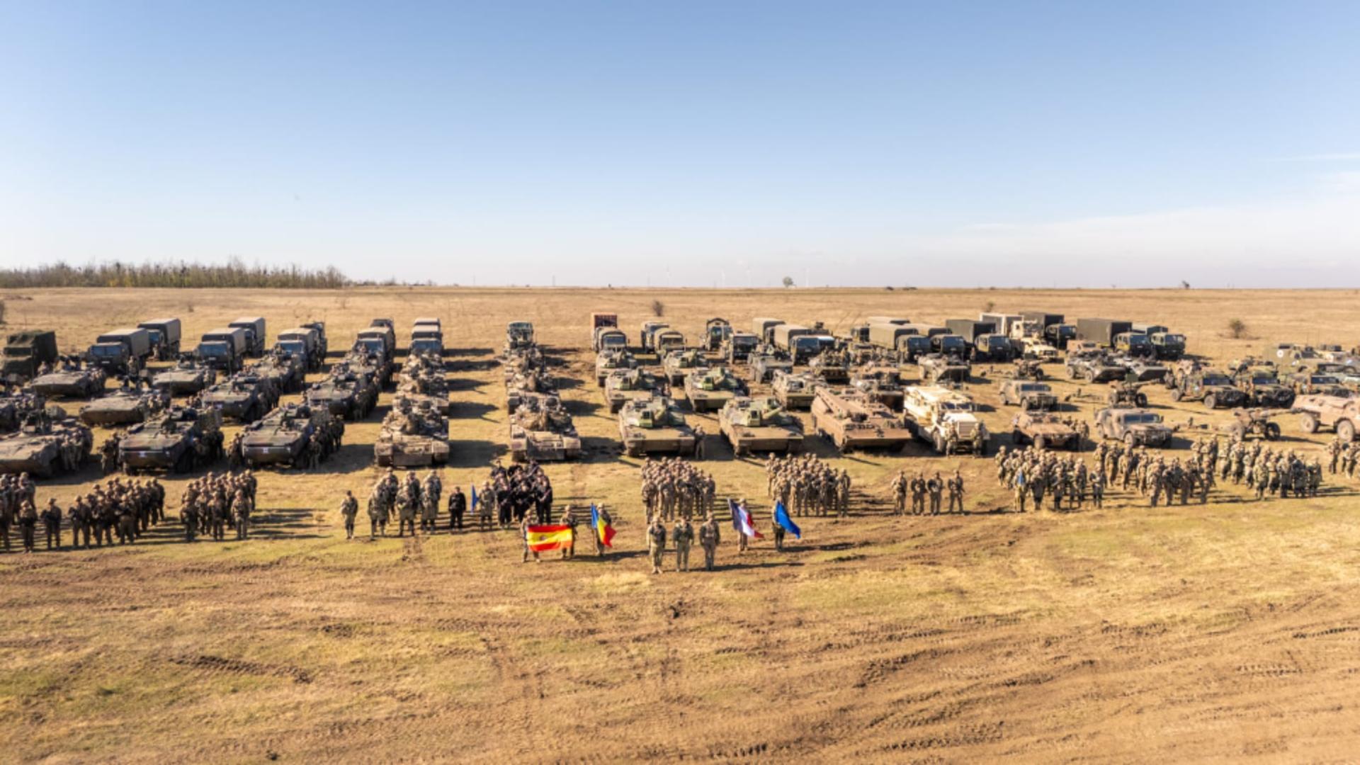 Forță NATO impunătoare: Peste 5.000 de militari la exercițiul „Dacian Fall 2025” | FOTO/VIDEO