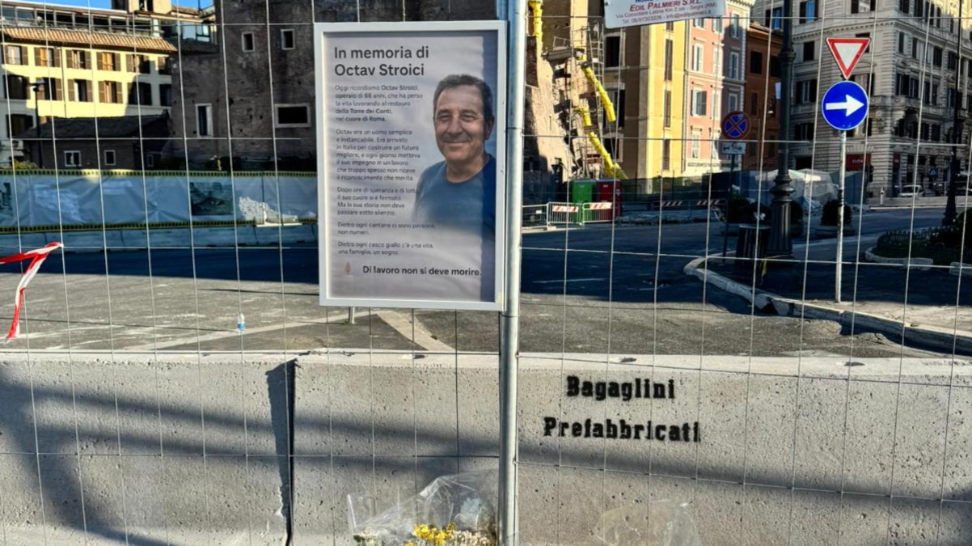 Jertfa românului a fost omagiată și de premierul italian (foto Darius Stănescu)