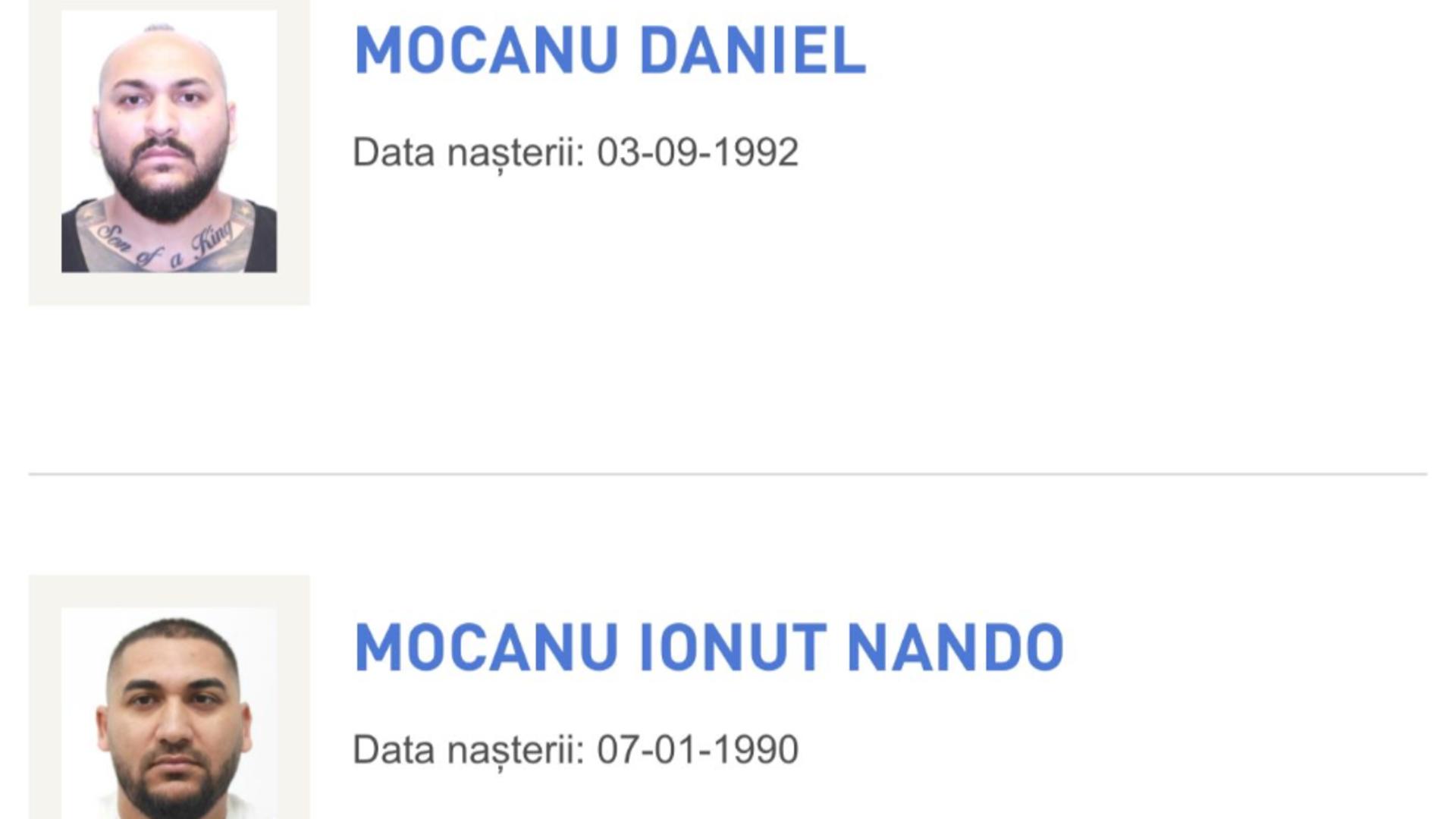 Dani Mocanu și fratele său, de negăsit. Poliția i-a dat în urmărire