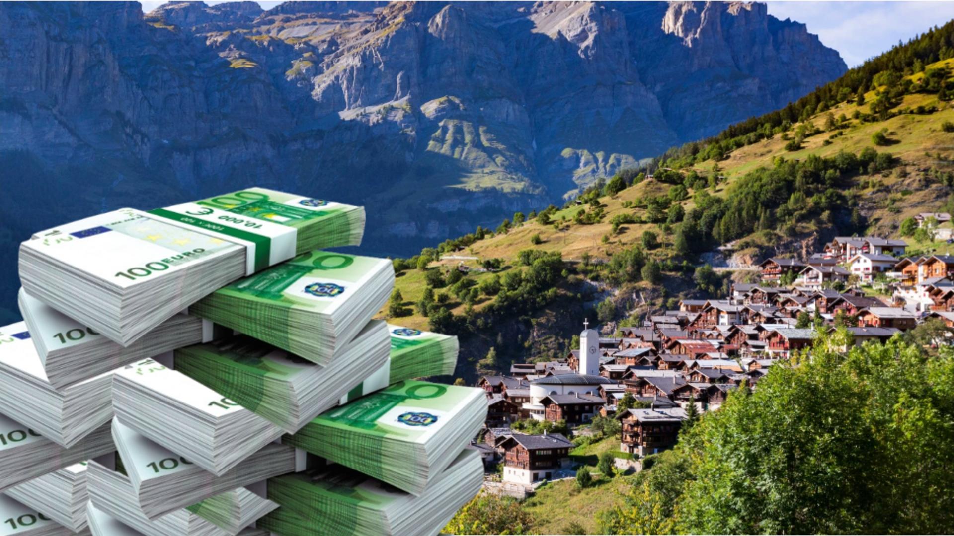 Satul elvețian care plătește oamenii să se mute acolo