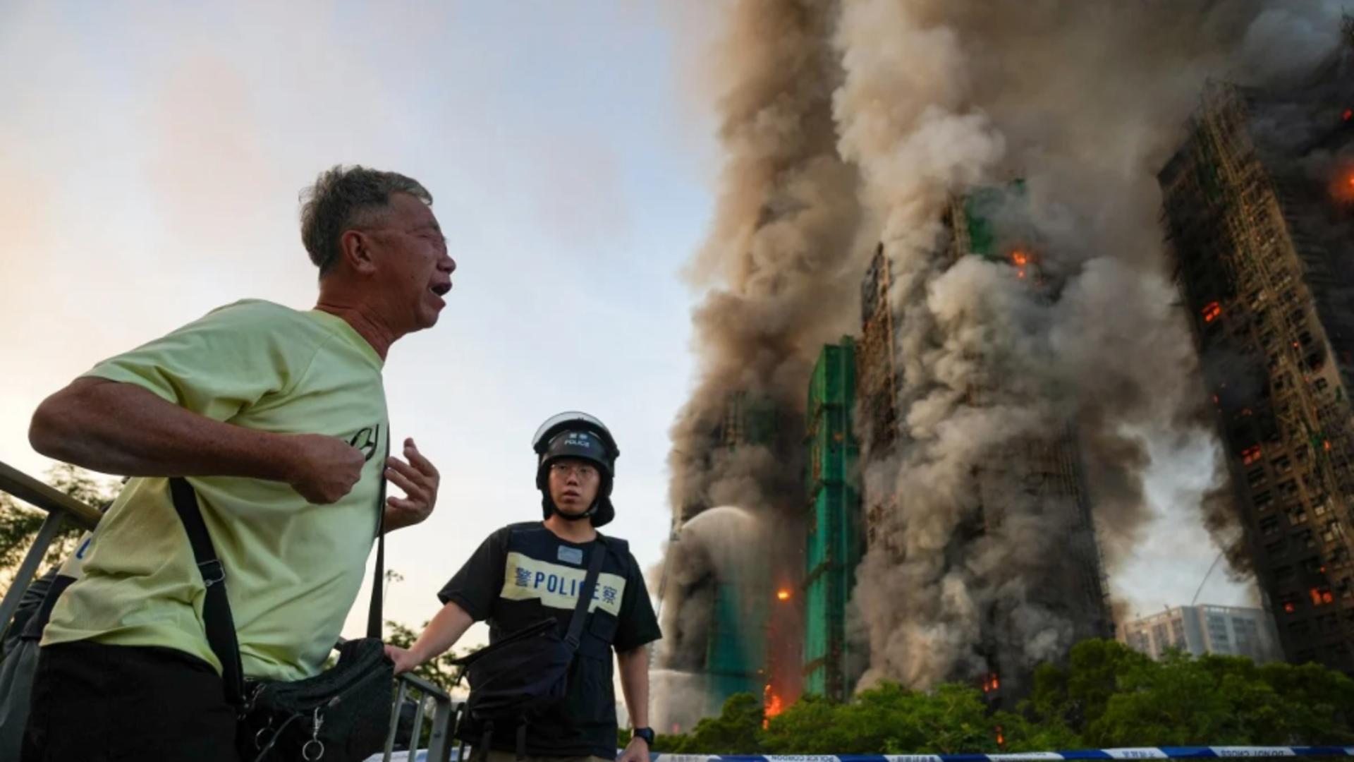 Locuitorii cartierului au acuzat o proastă coordonare a pompierilor