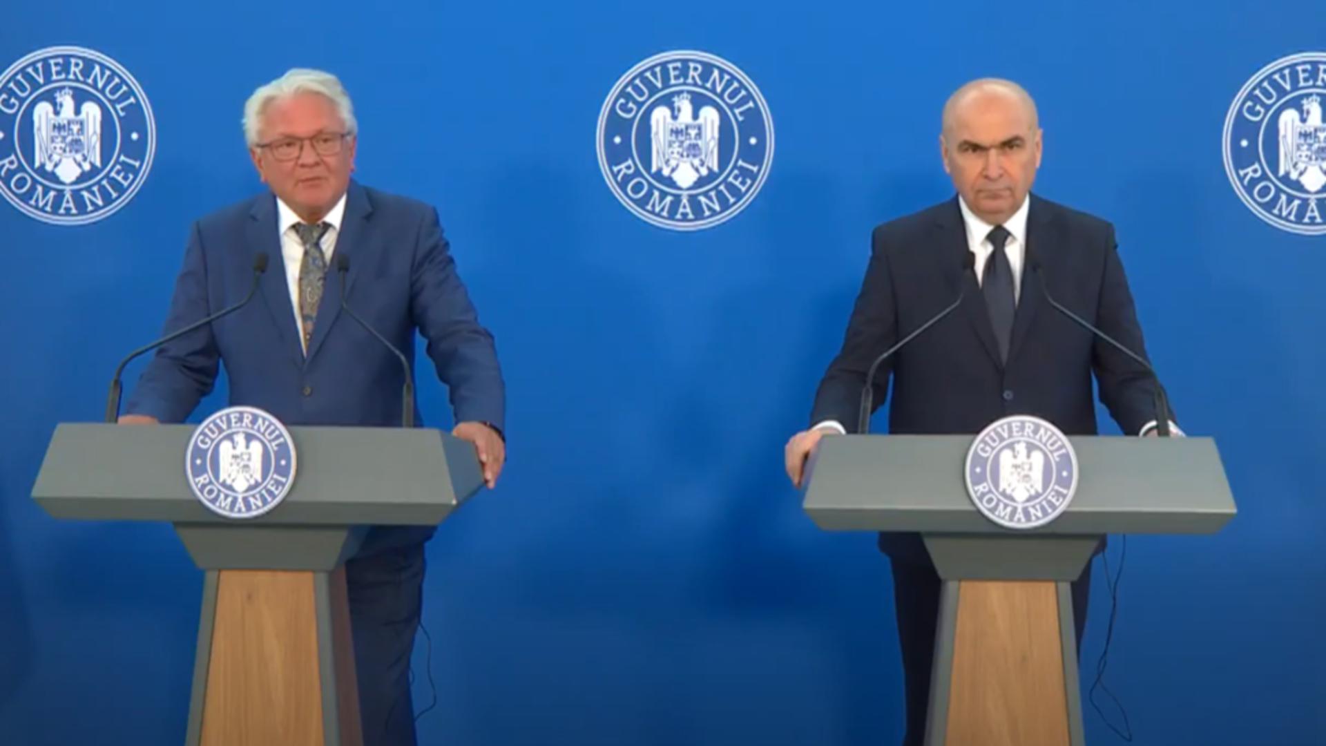 Ilie Bolojan ignoră umililnța americanilor și se leagă de nemți