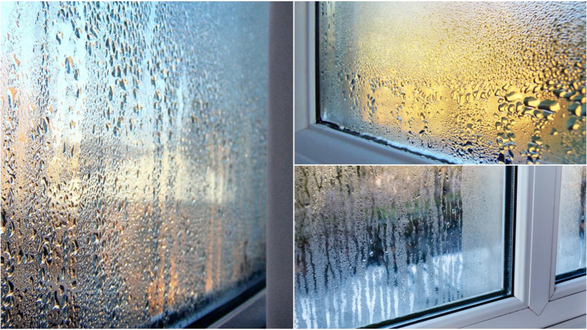 Ce trebuie să faci atunci când apare condensul pe geamuri
