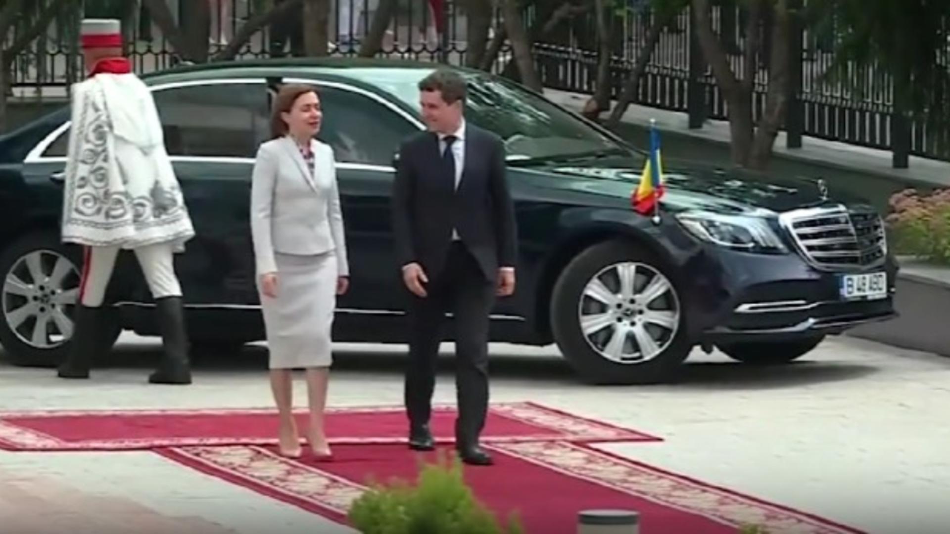 Nicușor Dan și Maia Sandu