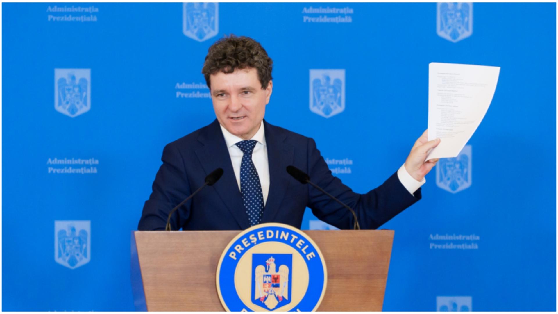 Nicușor Dan intervine din nou în dosarele lui Călin Georgescu. FOTO: Presidency