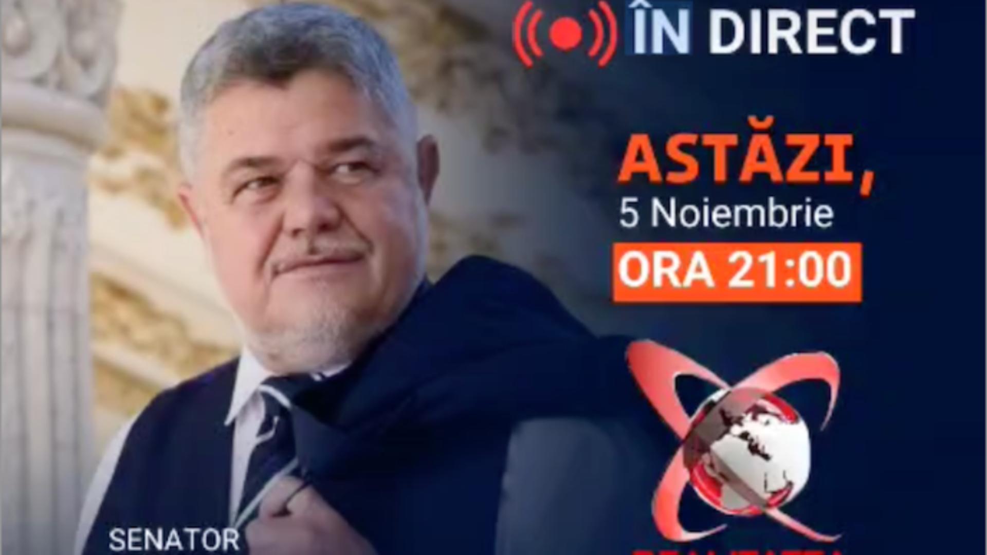 Nu ratați o ediție incendiară, cu dezvăluiri exclusive și opinii puternice despre scena politică din România