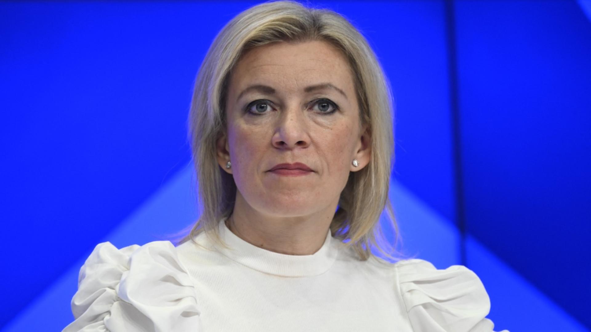 Maria Zaharova. Foto: Profimedia