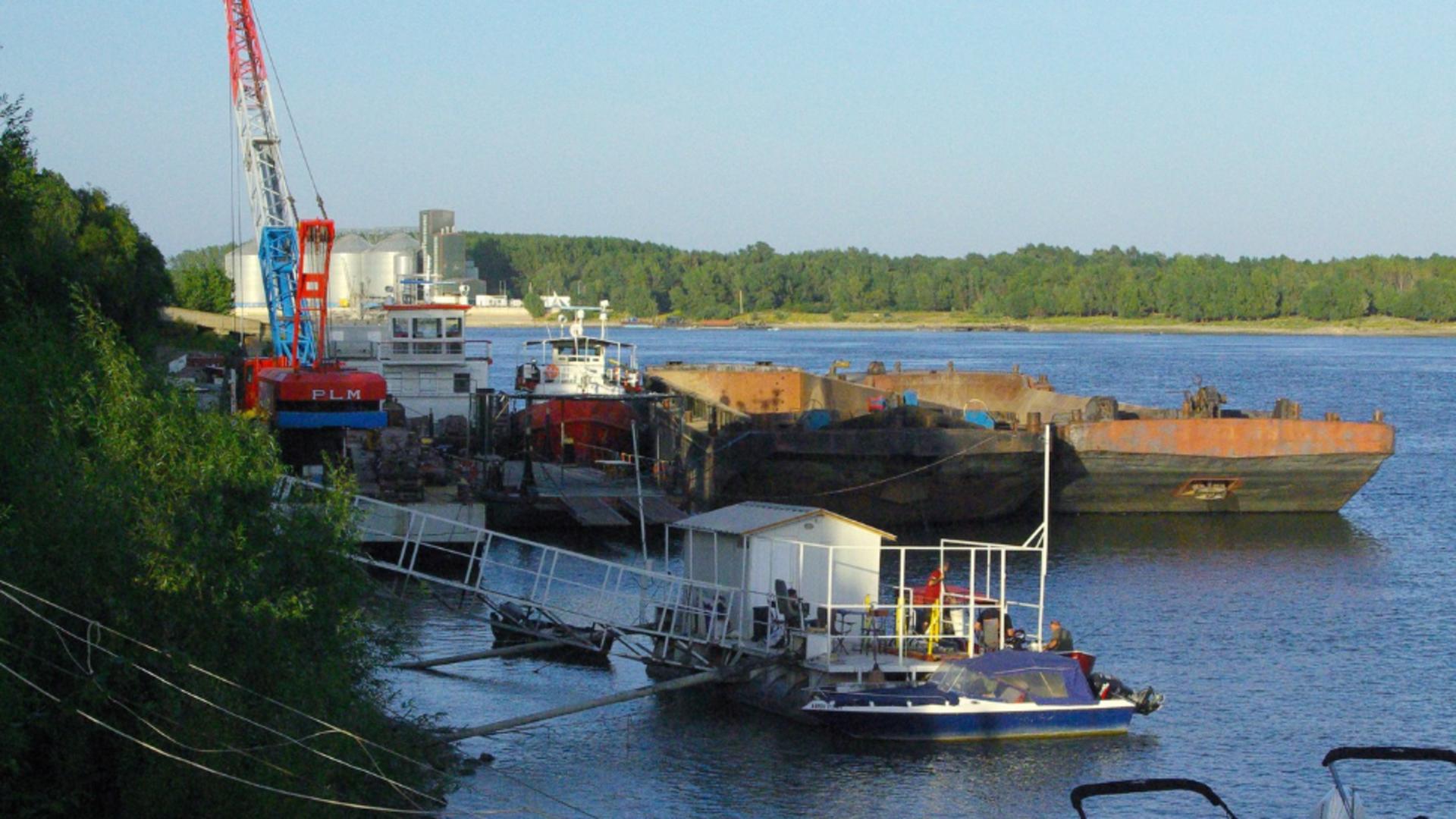 Dunarea la Brăila. Foto: Profimedia