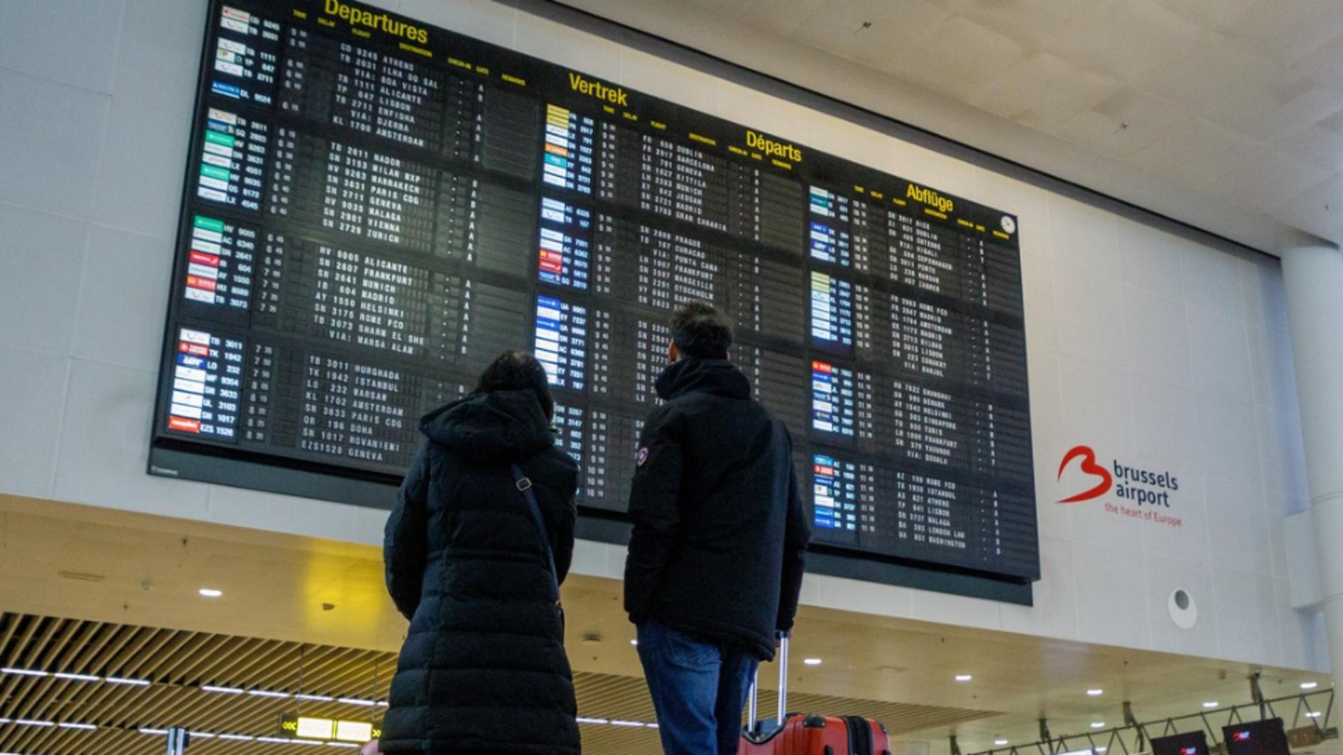 Aeroportul Bruxelles-Zaventem. Foto: Profimedia