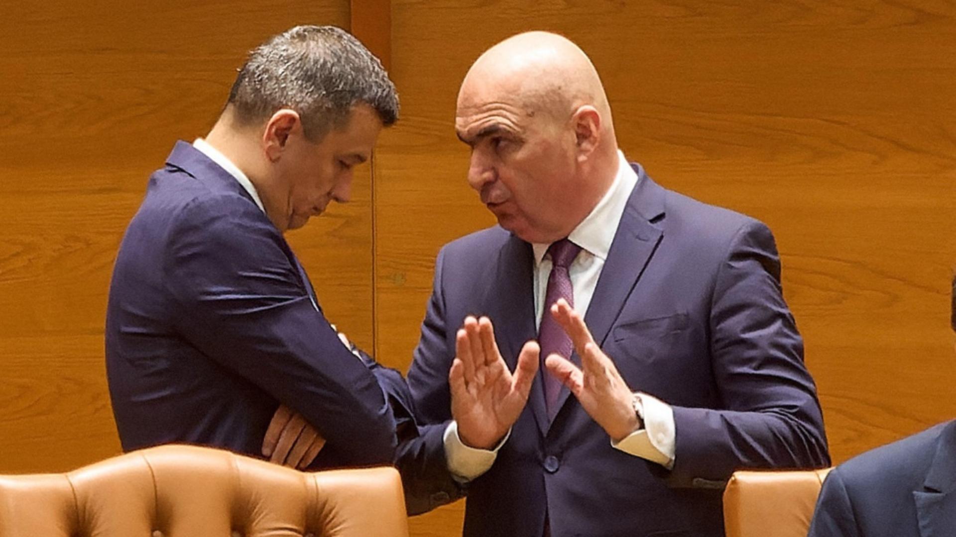 Ilie Boolojan și Sorin Grindeanu. Foto: Profimedia