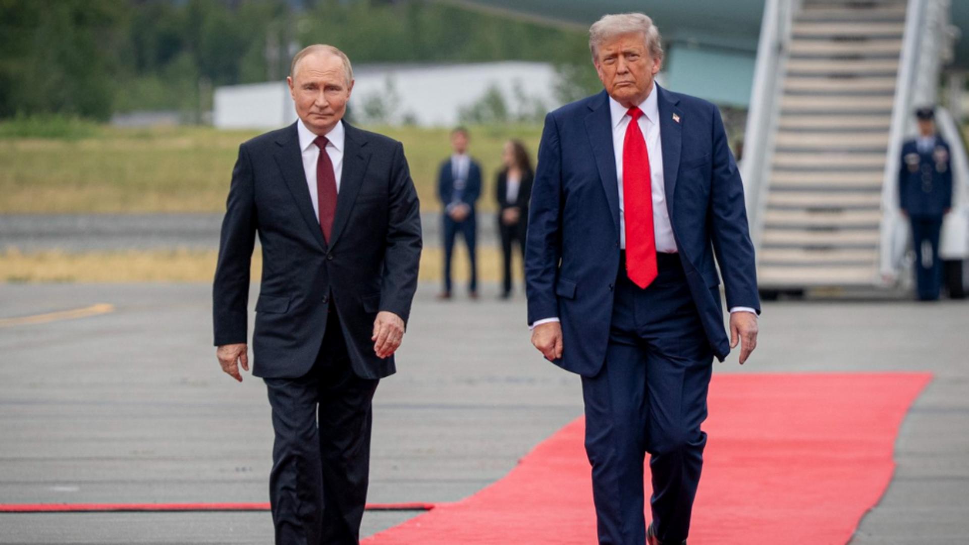 Donald Trump și Vladimir Putin. Foto: Profimedia